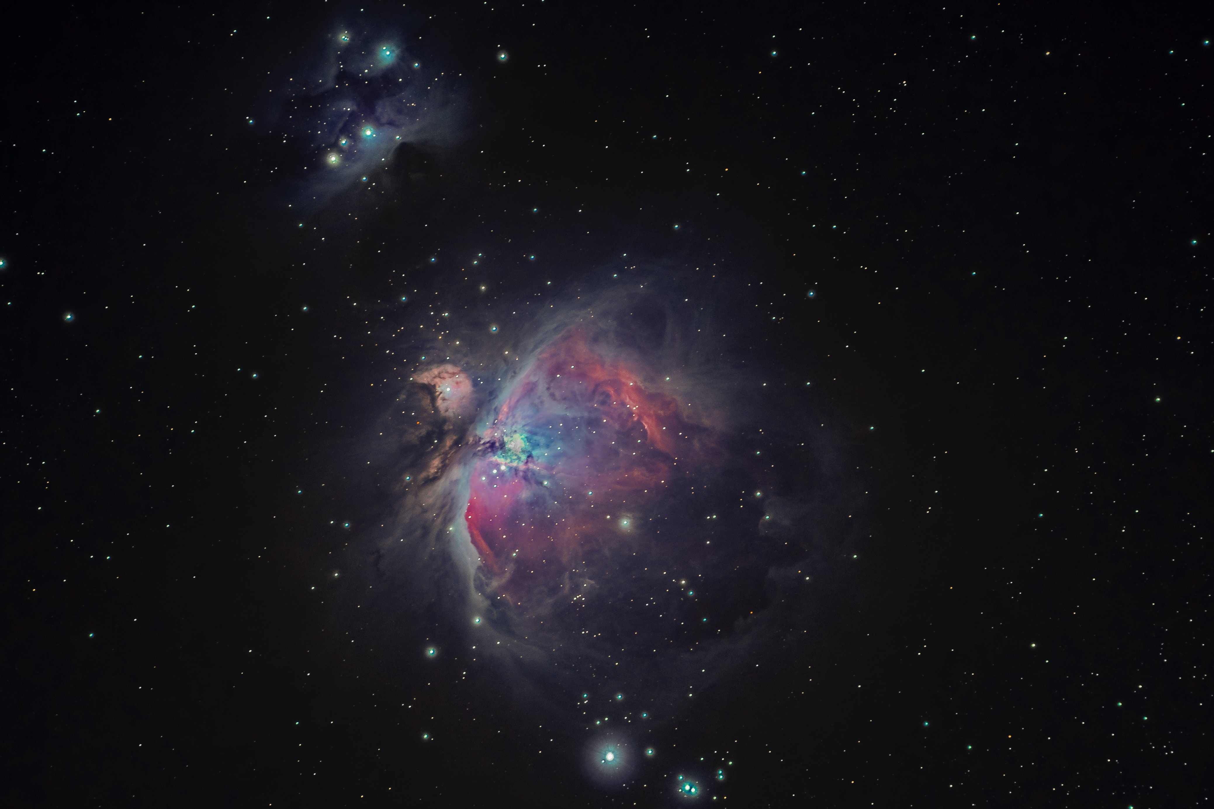 星云 太空 恒星 宇宙 猎户座 壁纸 4155×2770
