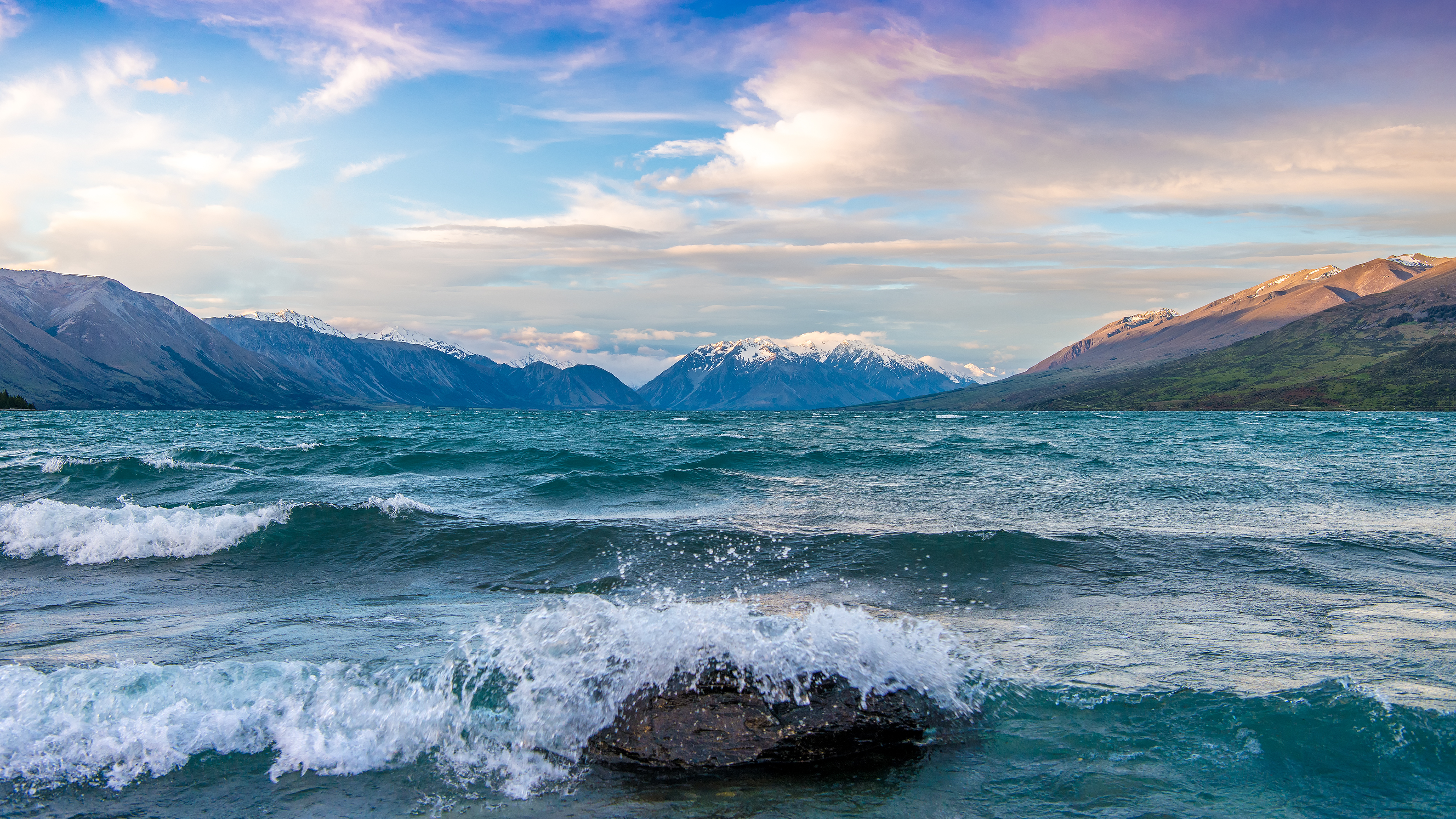 精选横向 超高清 海洋 海浪 桌面壁纸 3840×2160