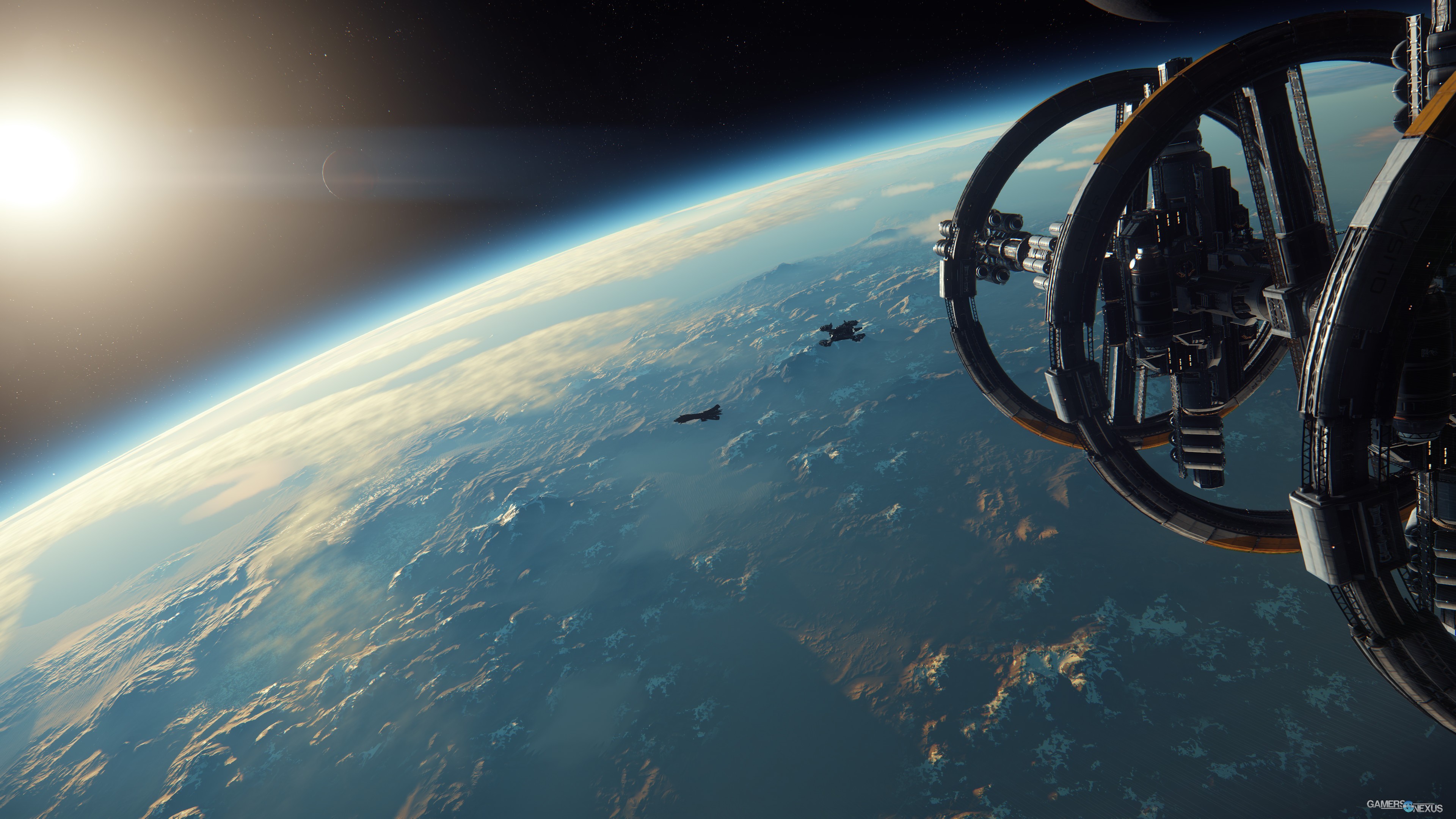 科幻 小说 星际公民 电子游戏 游戏 太空 宇宙飞船 复仇者 壁纸 3840×2160