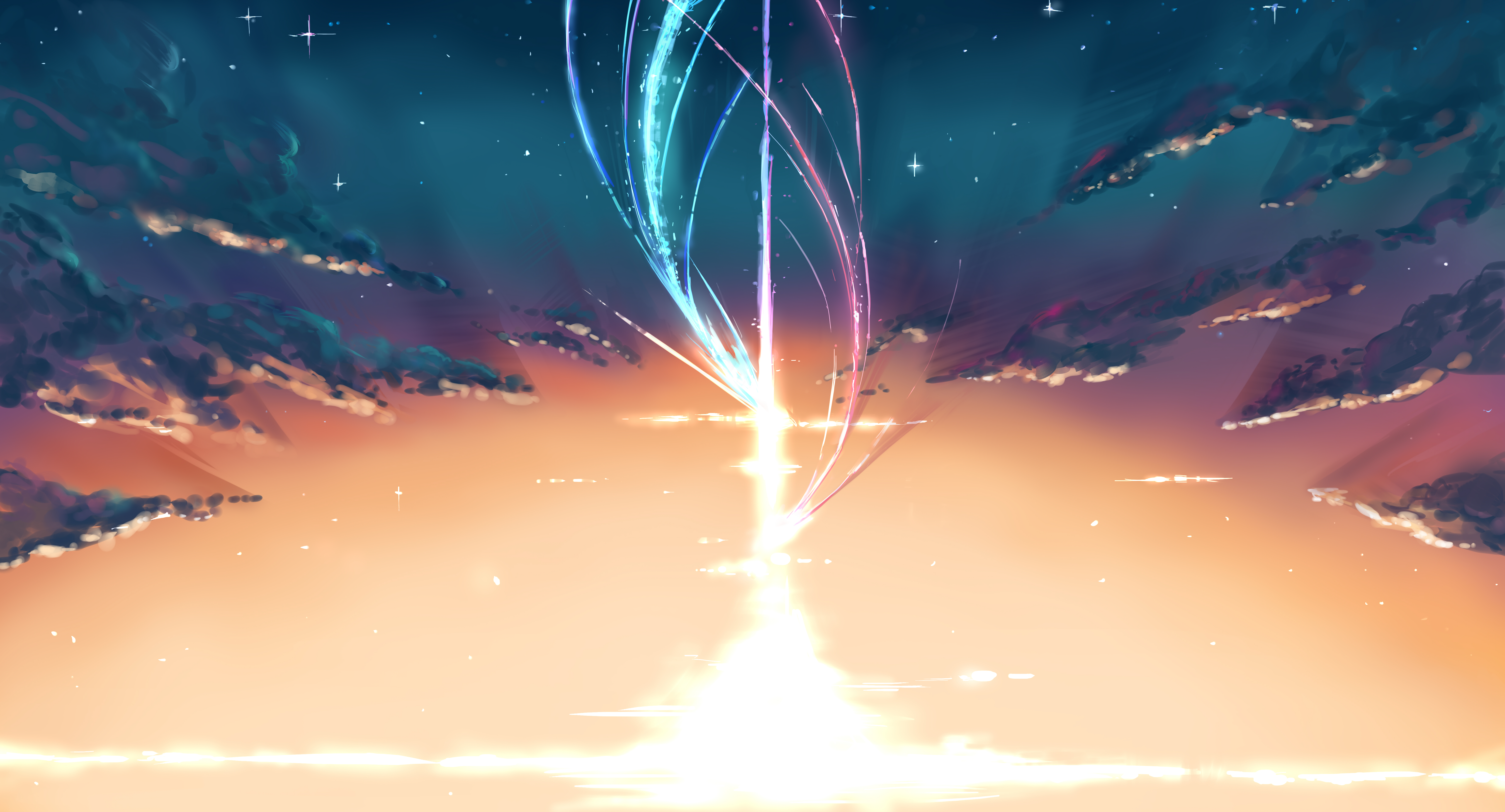 热门动漫 流星 AI艺术 高清壁纸 7086×3826