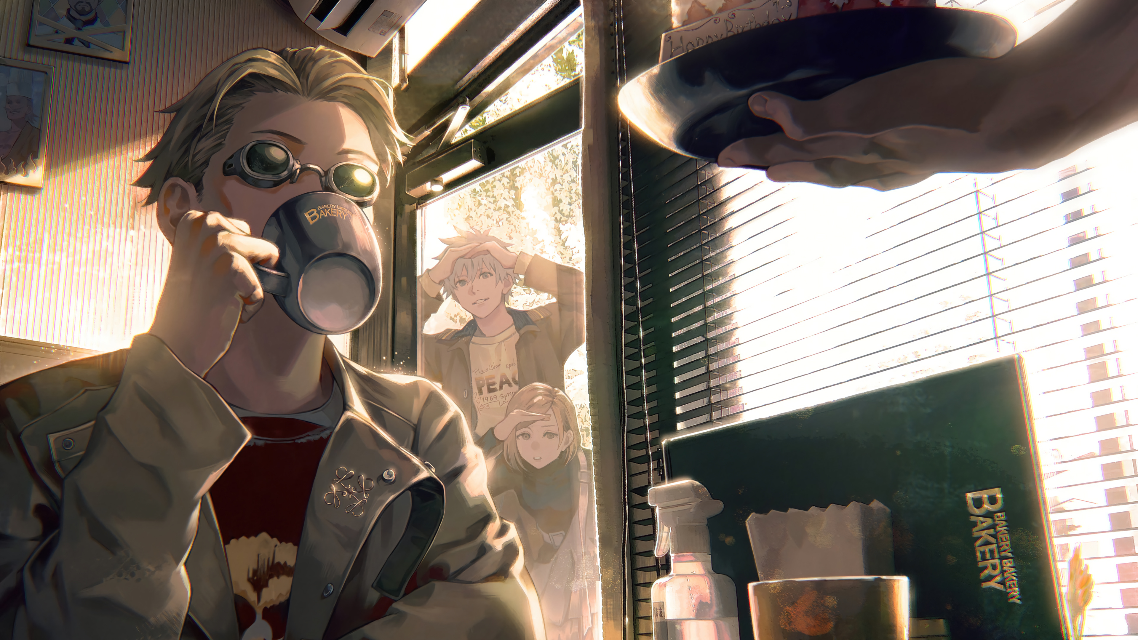 绚丽魔术师 凯森 健藤奈美 尾尾聪 动漫 男孩 桌面壁纸 3840×2160