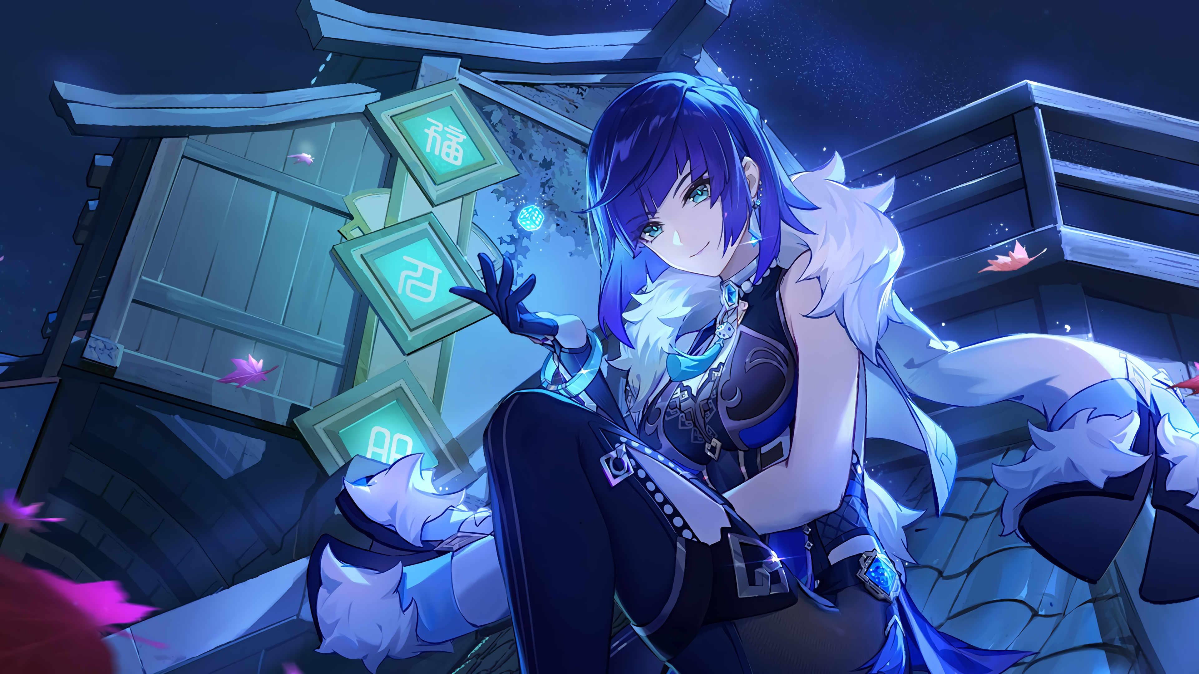 热门游戏CG 角色 叶兰 原神 女孩 高清壁纸 3840×2160