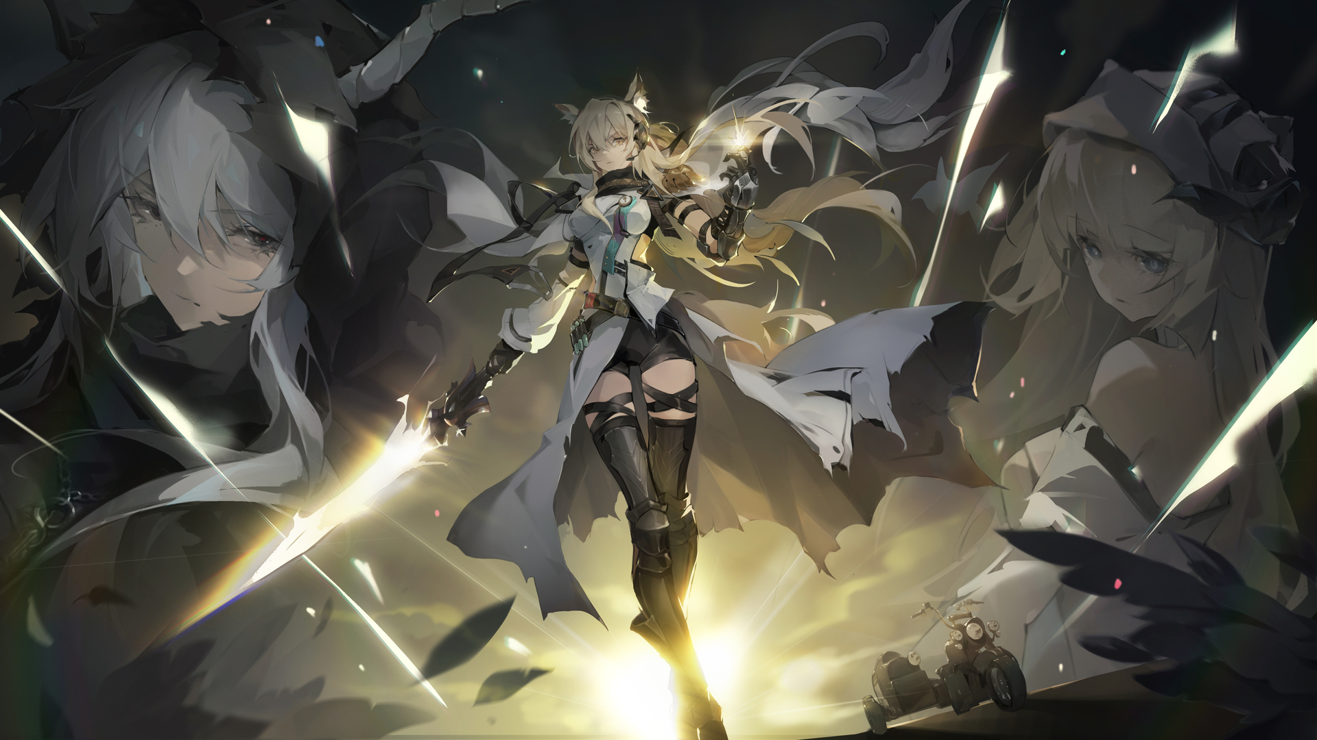 经典武士 动漫女孩 桌面壁纸 6237×3508