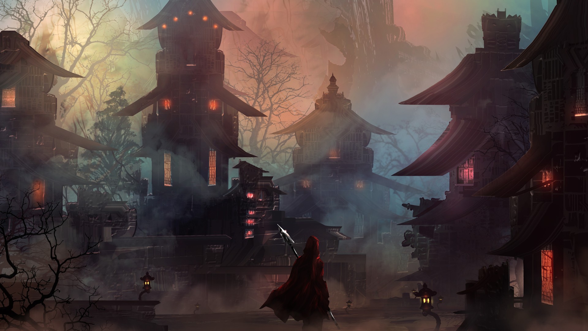 超清战士 孤独 英雄 奇幻艺术 高清壁纸 3840×2160