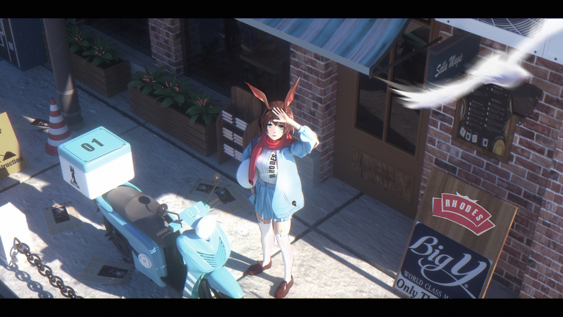 热门邦格宁梦 动漫 动漫女孩 阿奈特 阿米亚 高清壁纸 6580×3200