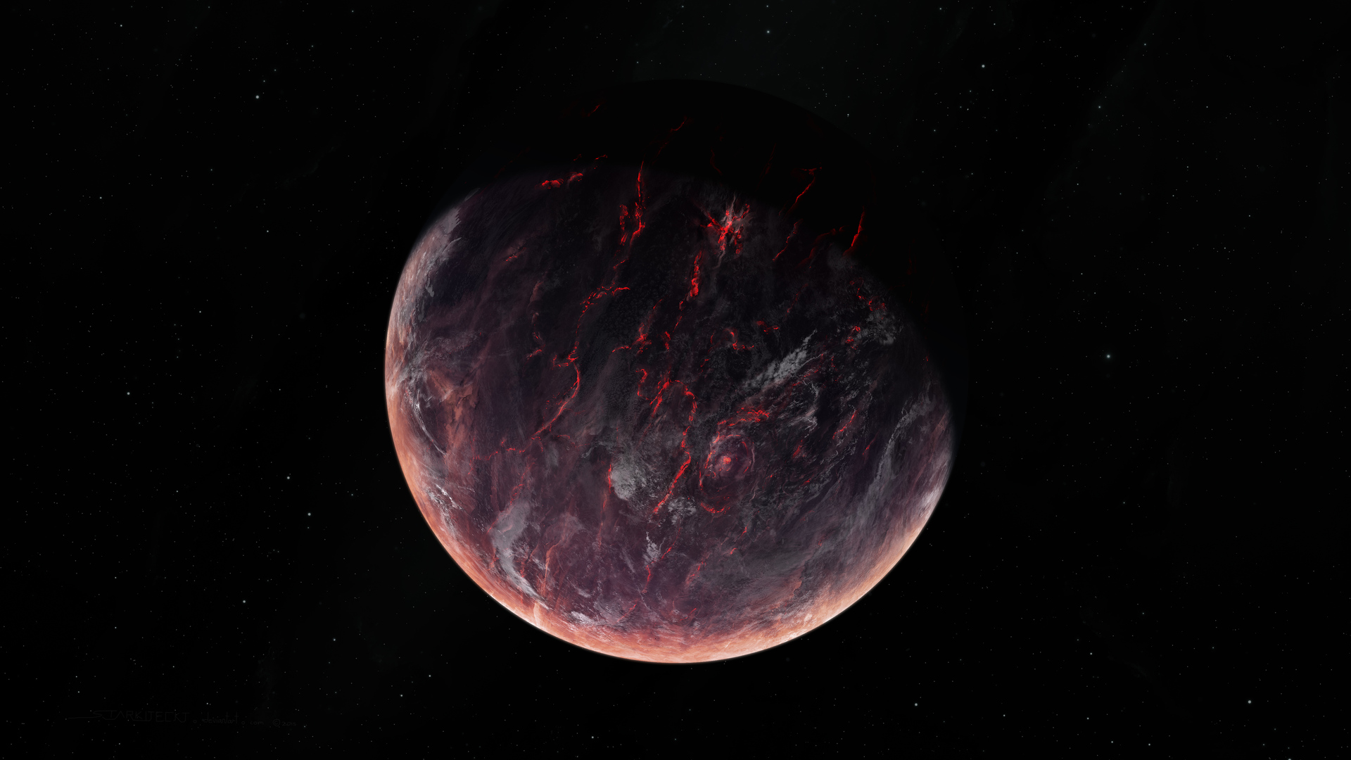 超清行星 太阳系行星 恒星 伽利 火山 壁纸 3840×2160