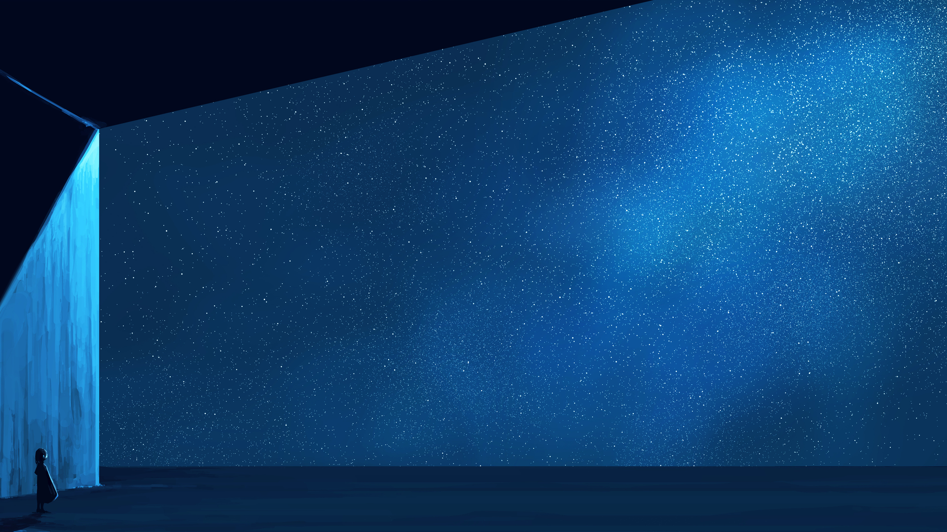 超清优雅 AI艺术 图片 数字绘画 插图 抽象 星星 空间 高清壁纸 3840×2160