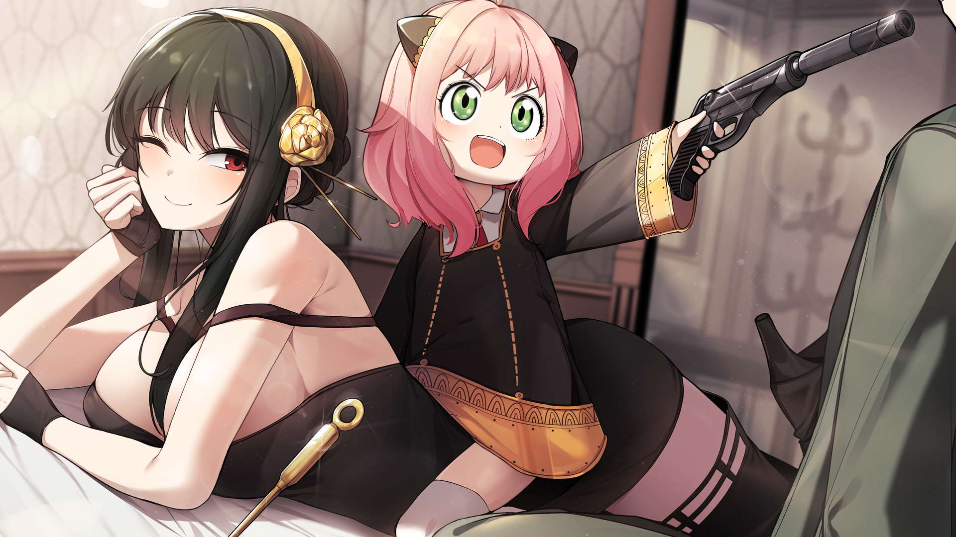 女孩 间谍 过家家 动漫 动漫女孩 壁纸 3840×2160
