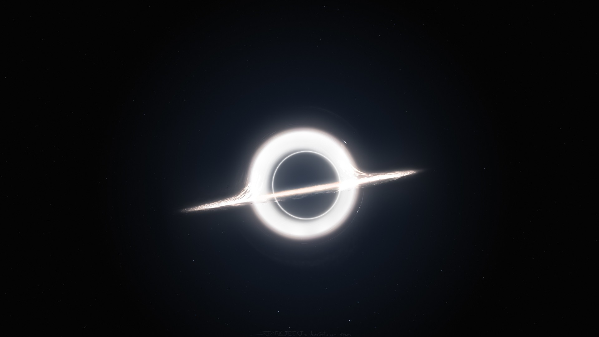 超清星空科技 宇宙 黑洞 星际 电影 AI艺术 太空艺术 手机壁纸 3840×2160