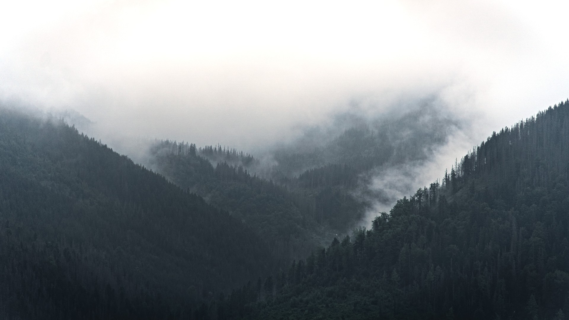 山 雾 自然 摄影 手机壁纸 3840×2160