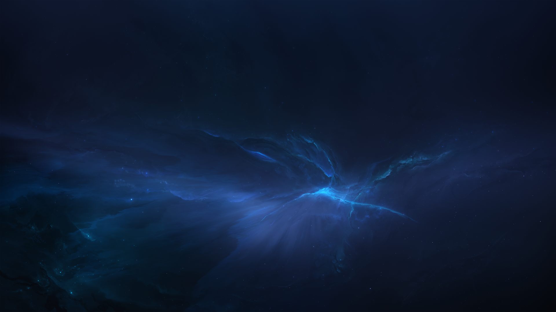 热门星空科技 AI艺术 星云 太空 手机壁纸 5120×2880