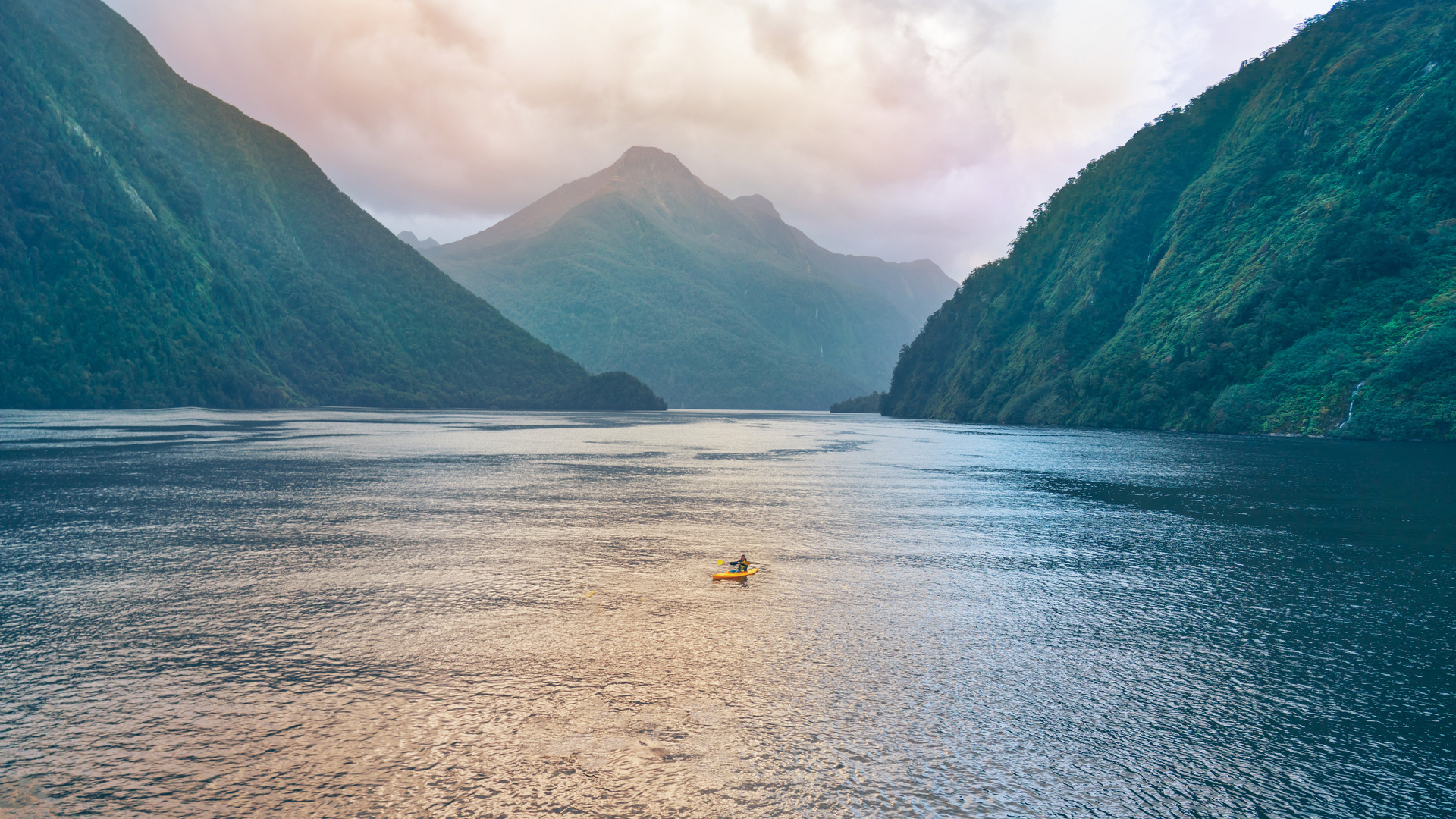 摄影 风景 水 山脉 新西兰 米尔福德湾 高清壁纸 3840×2160
