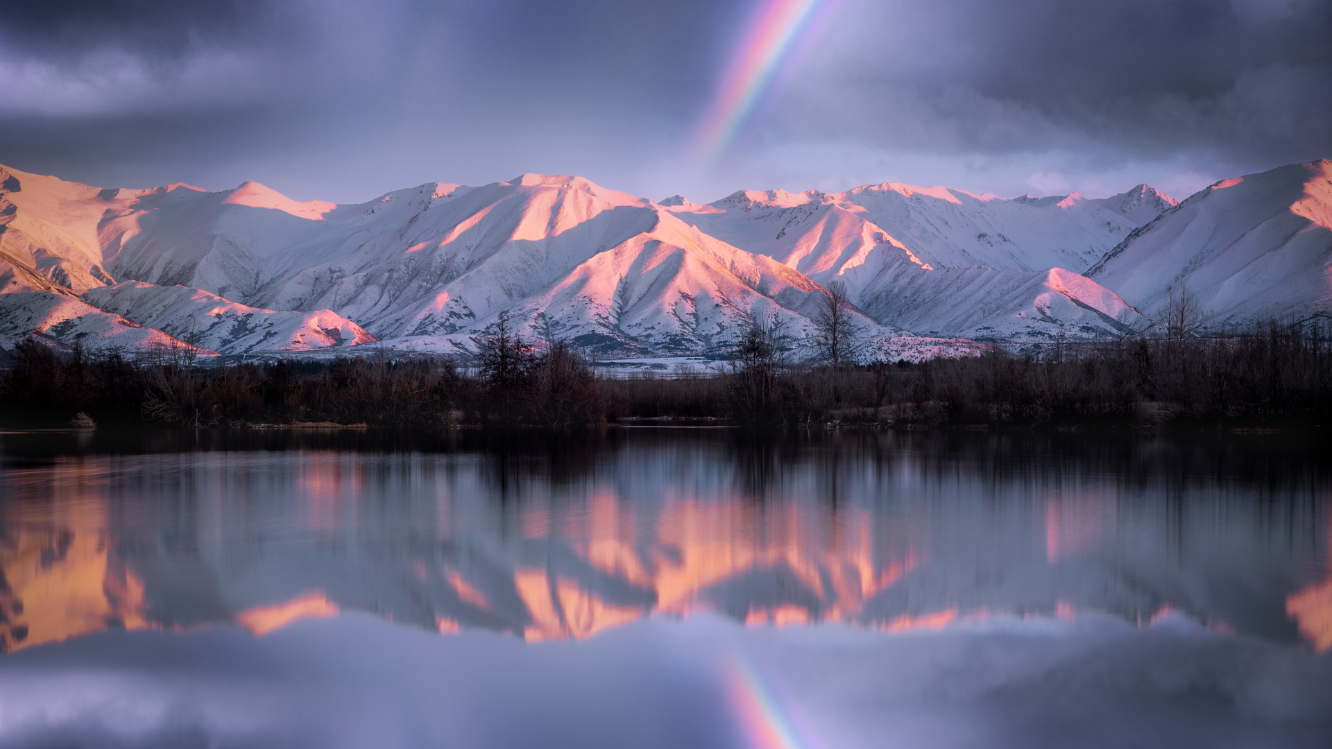风景 自然 摄影 山 天空 雪 4K高清壁纸 3840×2160
