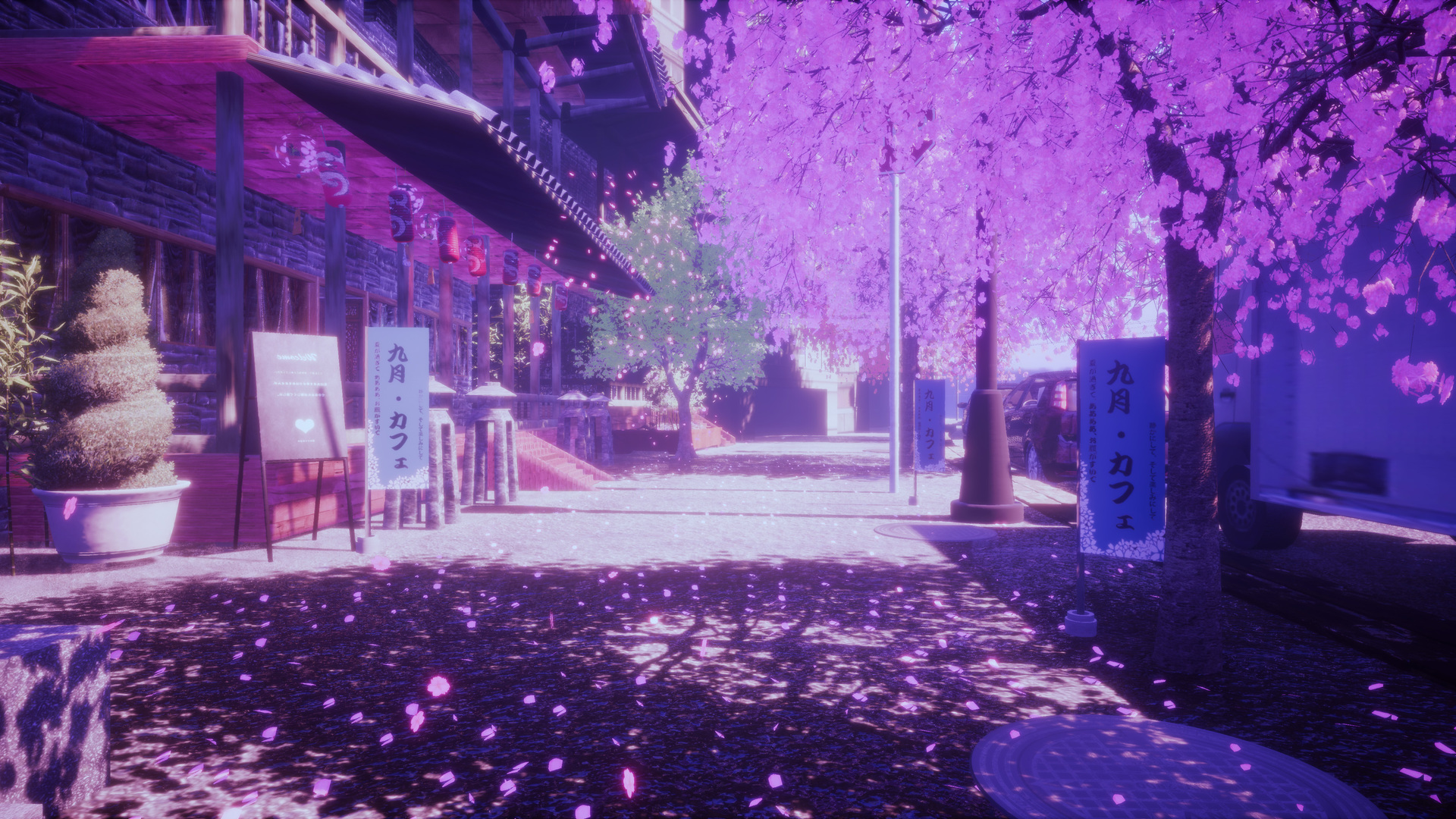 经典动漫 风景 樱花 电脑 壁纸 4344×2214