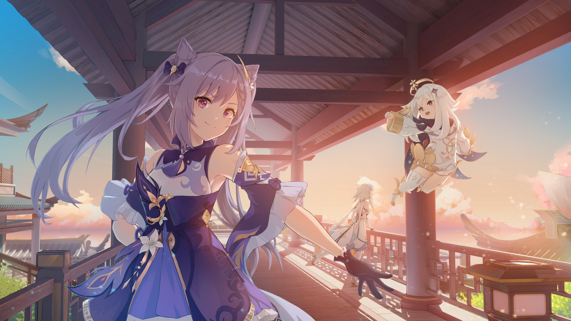 经典原神 动漫 动漫女孩 游戏CG女孩 电脑 壁纸 3840×2160
