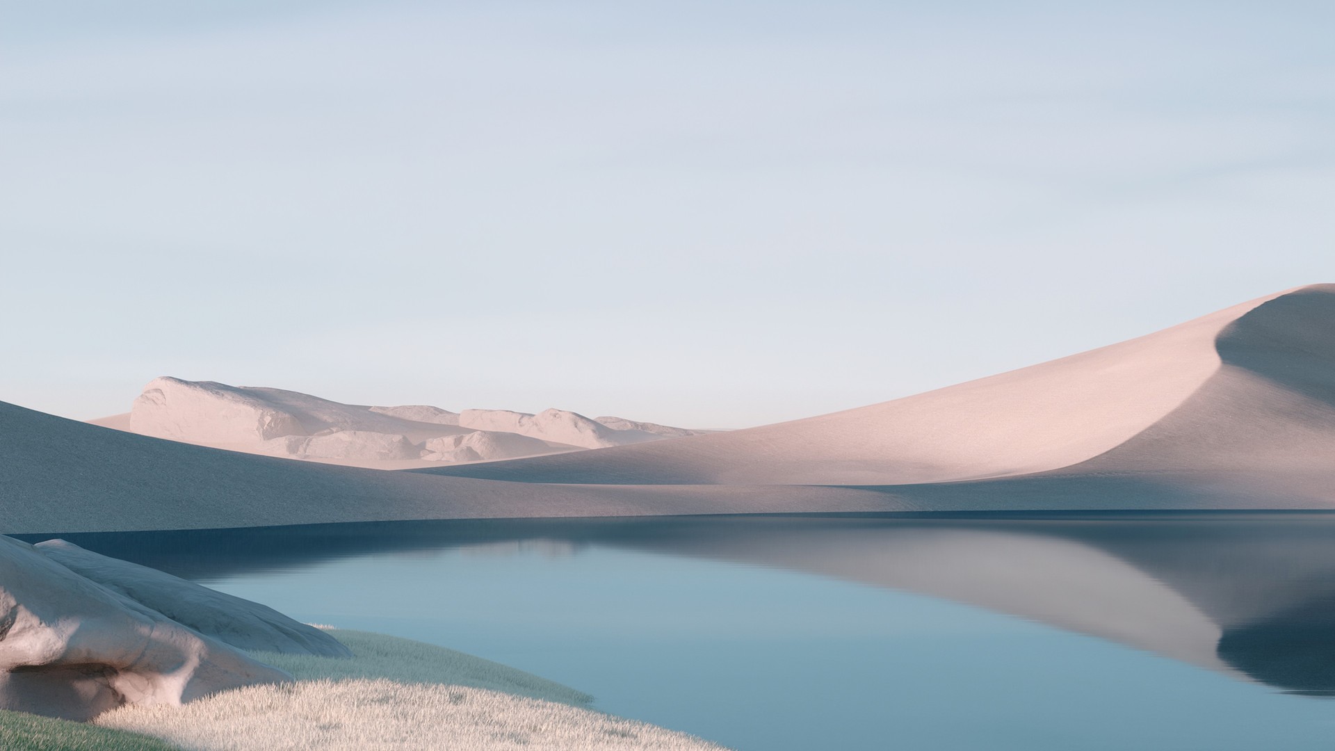 绝美AI艺术 风景 水 自然 反射 天空 电脑 手机壁纸 3840×2160