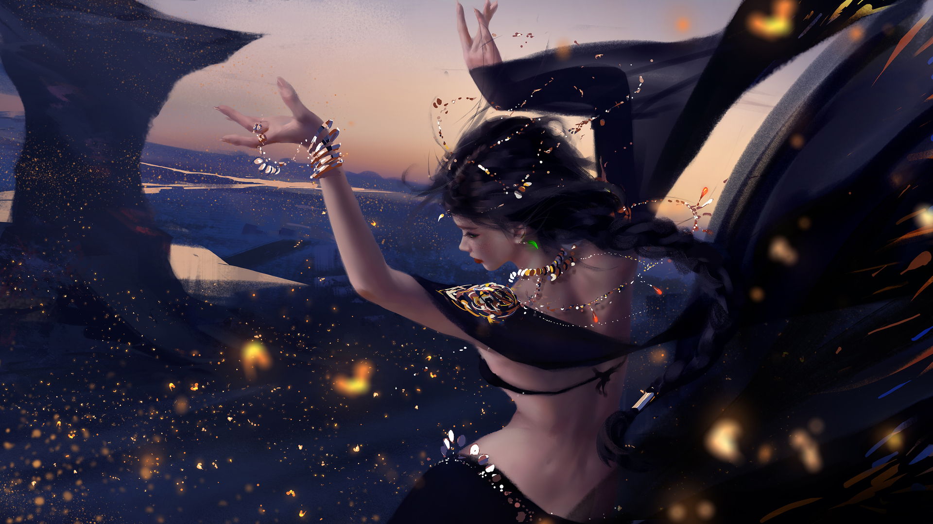 公主 女人 幽灵之刃 电脑 桌面壁纸 4200×2191