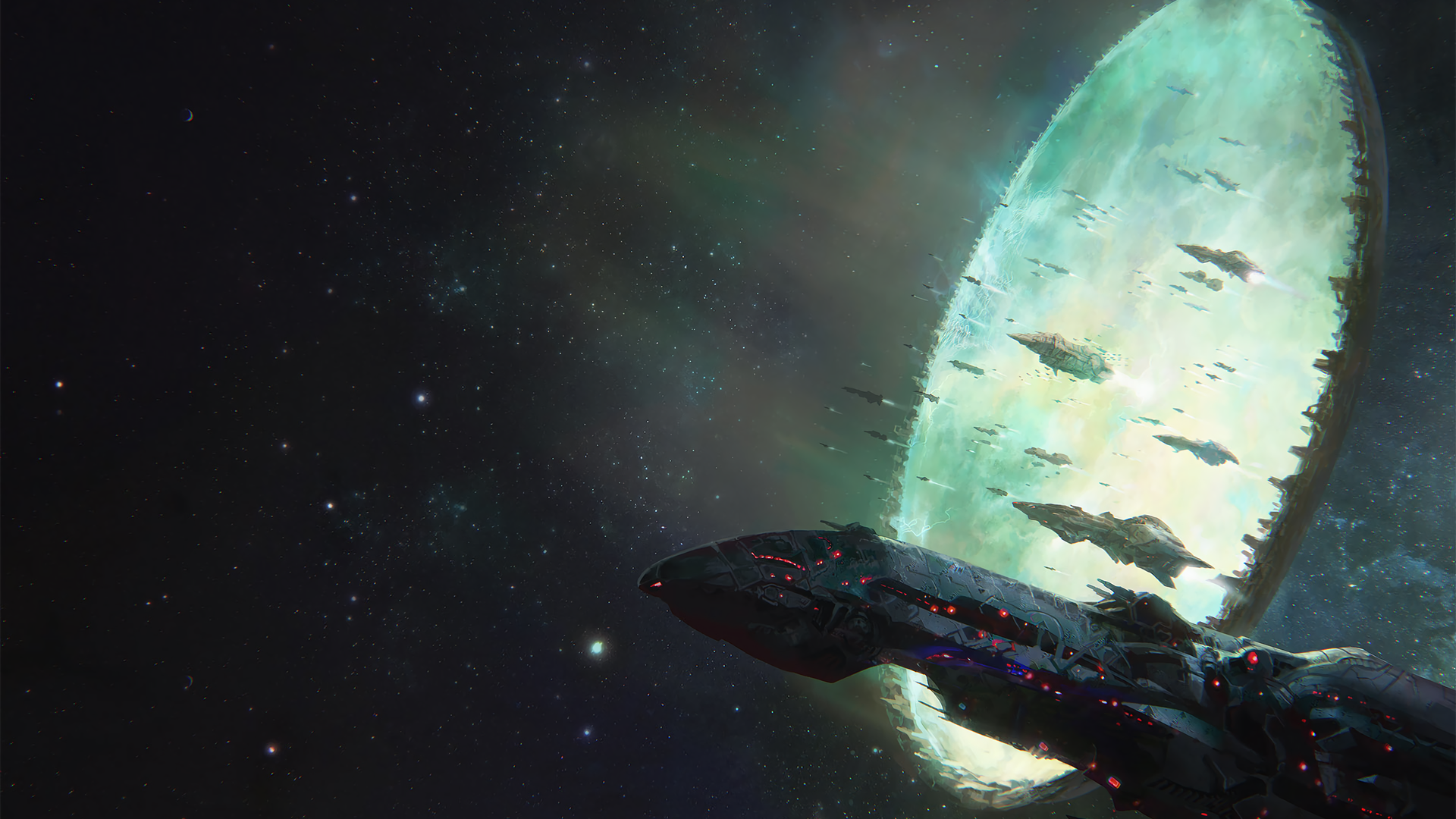 宇宙飞船 宇宙大爆炸 科幻小说 电脑 壁纸 3840×2400