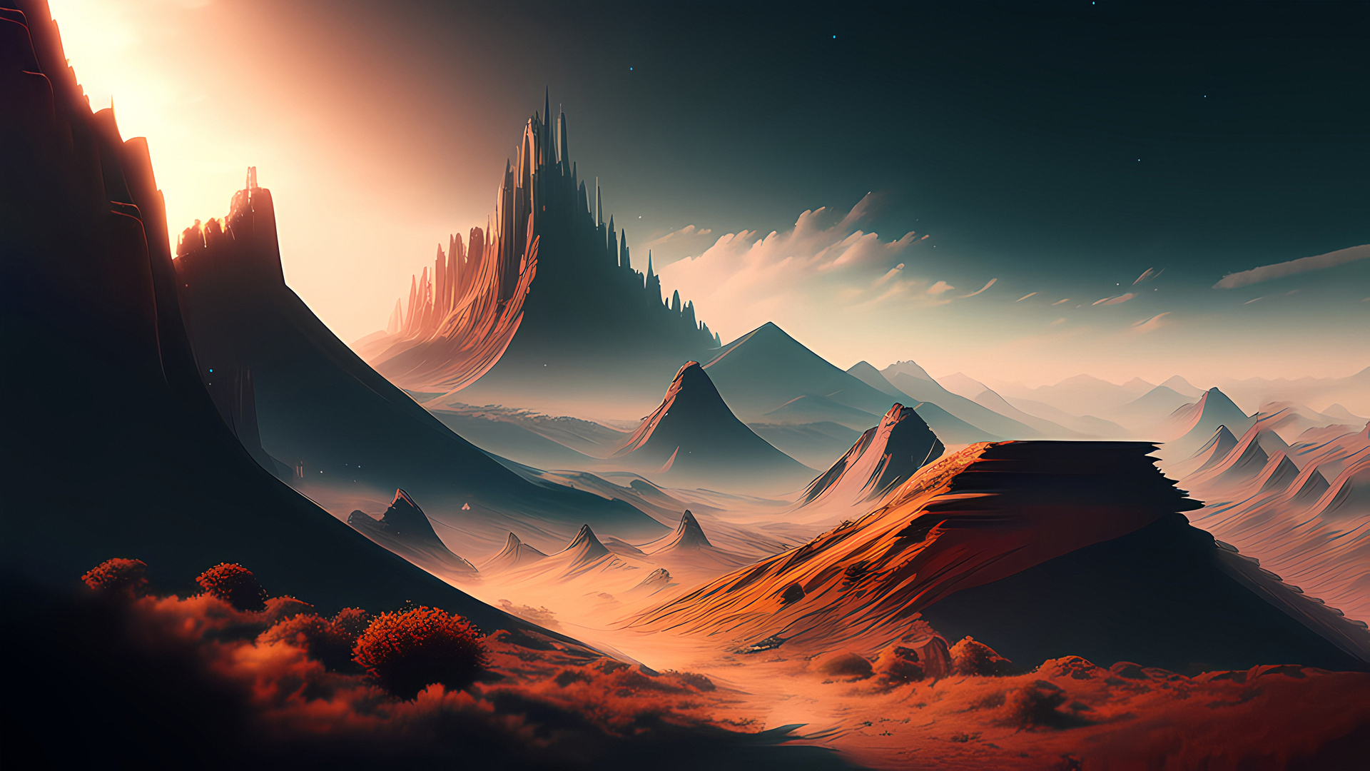 AI艺术 奇幻艺术 电脑 4K高清壁纸 3840×2160