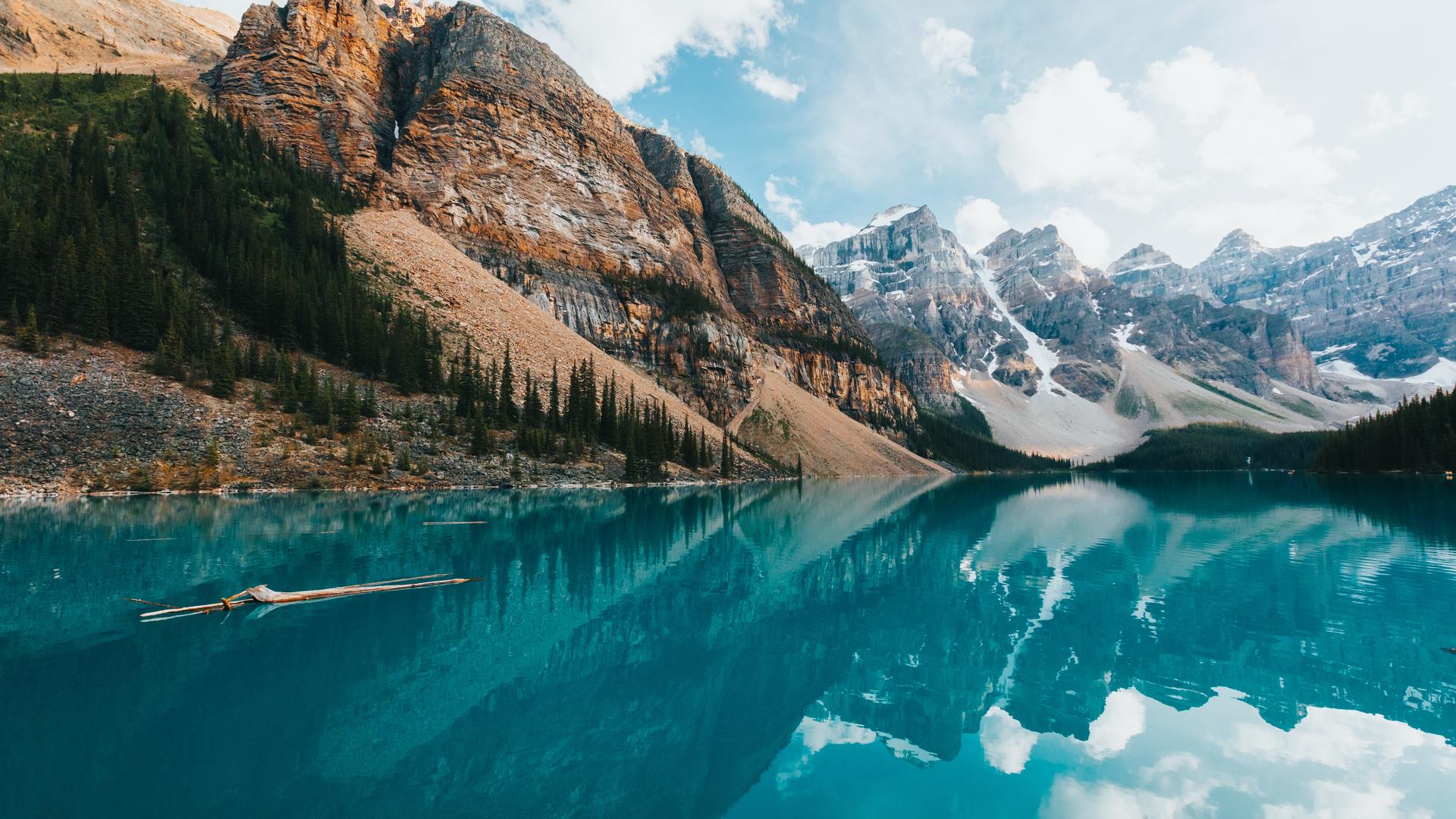 风景 自然 山脉 倒影 班夫国家公园 电脑 壁纸 6720×4480