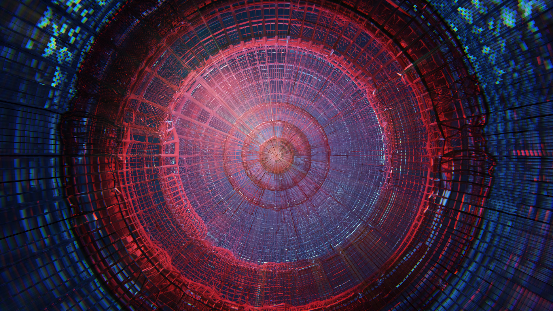 绚丽抽象 彩色 形状 AI艺术 电脑 桌面壁纸 3840×2160
