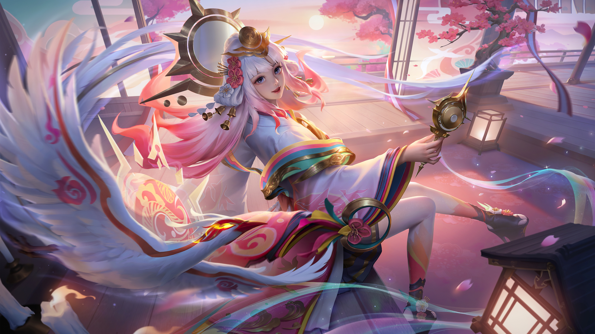 绚丽王者荣耀 游戏CG 游戏CG女孩 电脑 高清壁纸 7646×4320