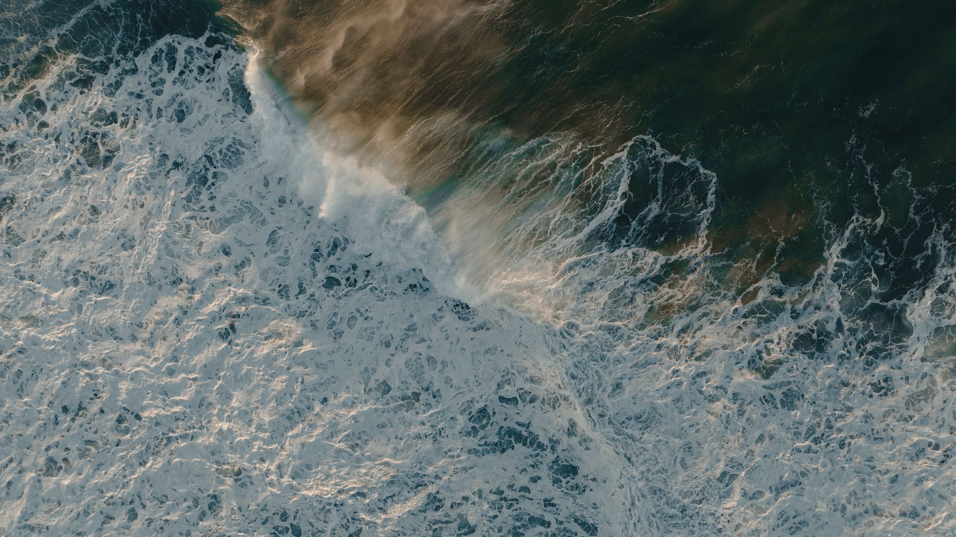 海景 海浪 水 顶视图 自然 大海 电脑 壁纸 5272×3948