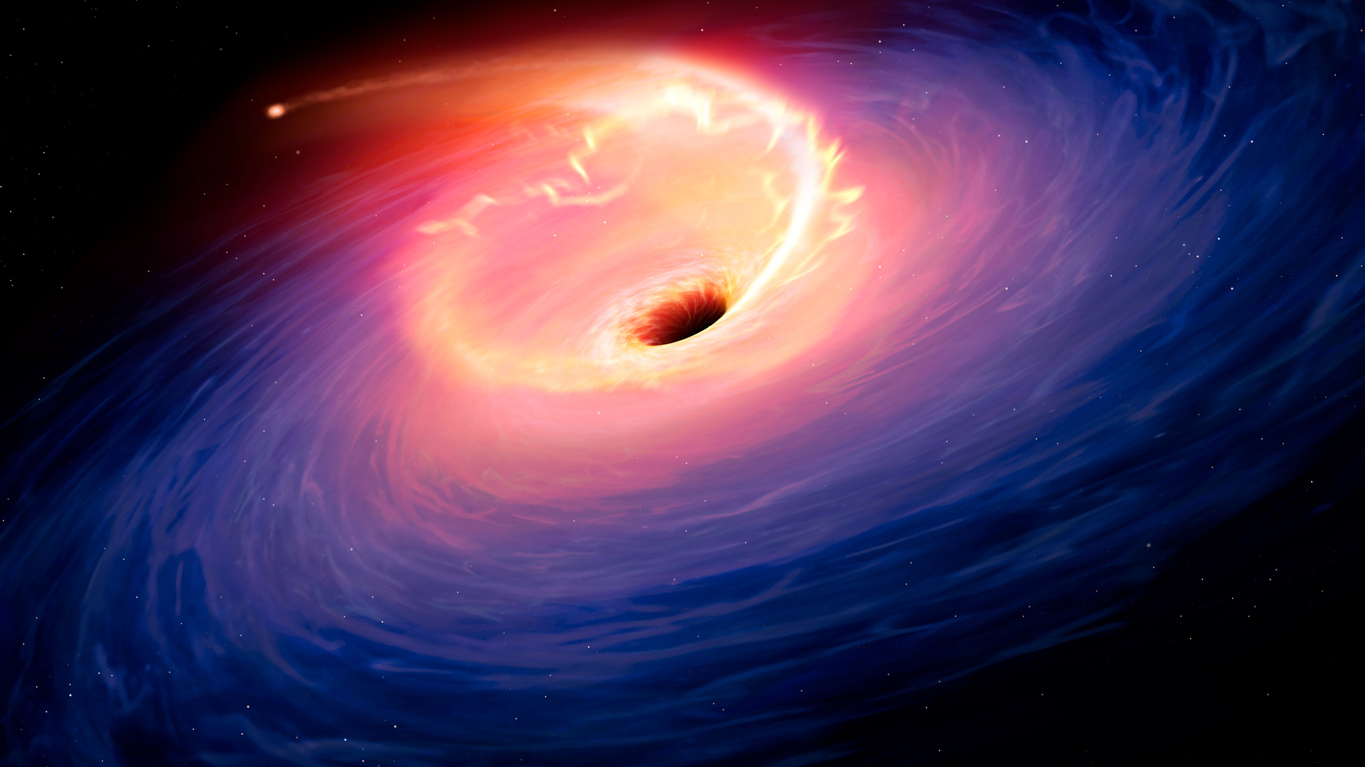 黑洞 伽雷 仙女座 太空 恒星 电脑 手机壁纸 6000×4050
