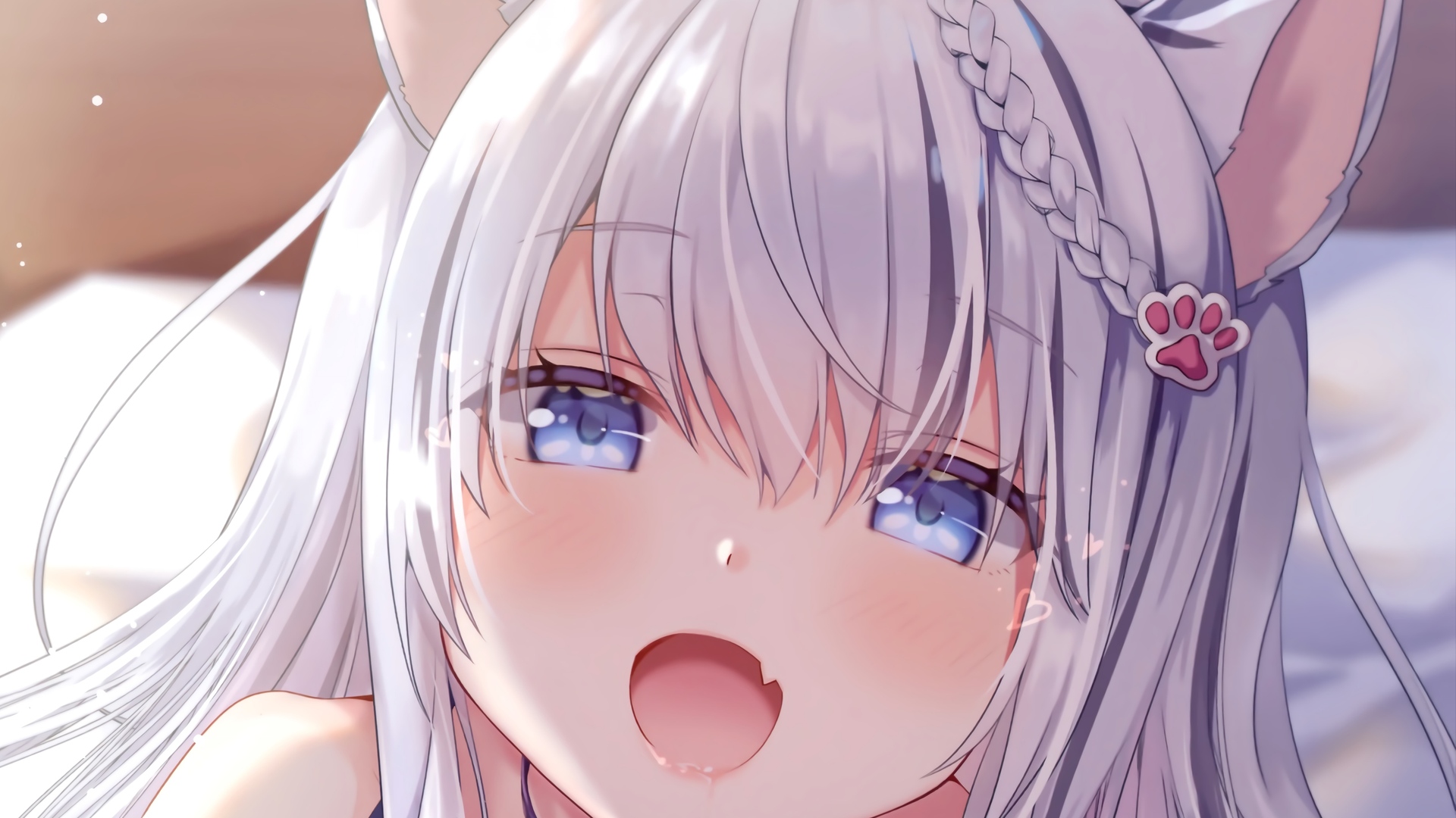 猫女孩 动漫 动漫女孩 电脑 高清壁纸 5189×4318