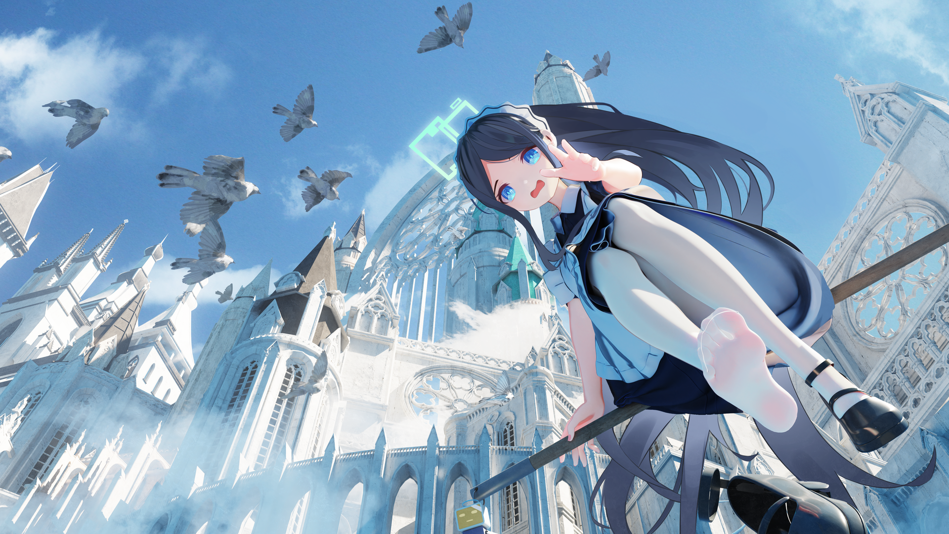 脚 裤袜 鞋 电脑 壁纸 5760×2610