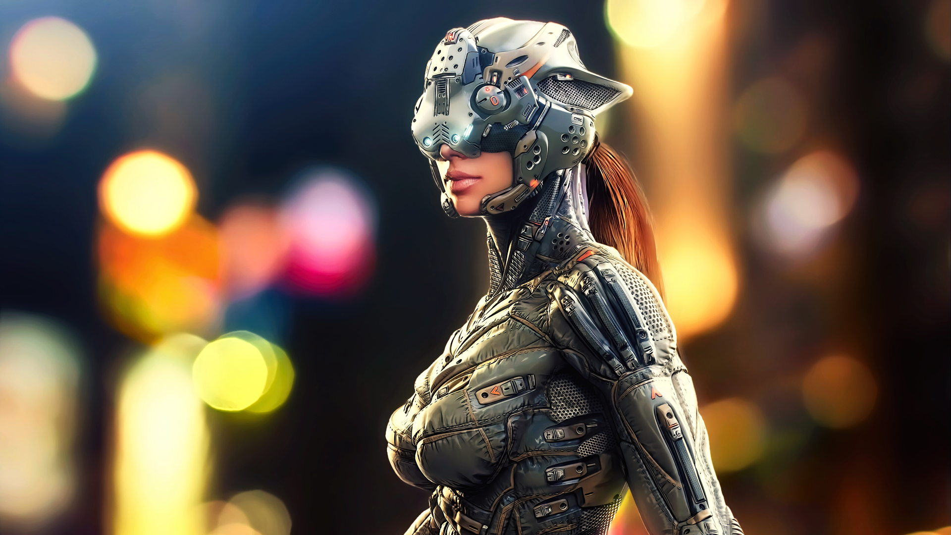 精选女性 幻想女孩 天使阿隆索 科幻小说 电脑 无水印壁纸 3840×2160