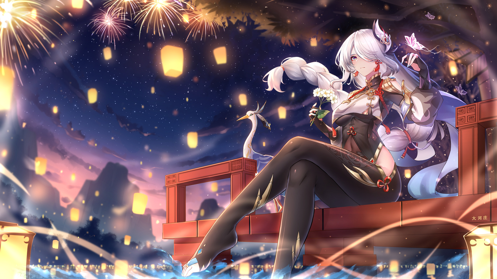 热门脚 动漫 动漫女孩 原神 电脑 高清壁纸 6024×3388