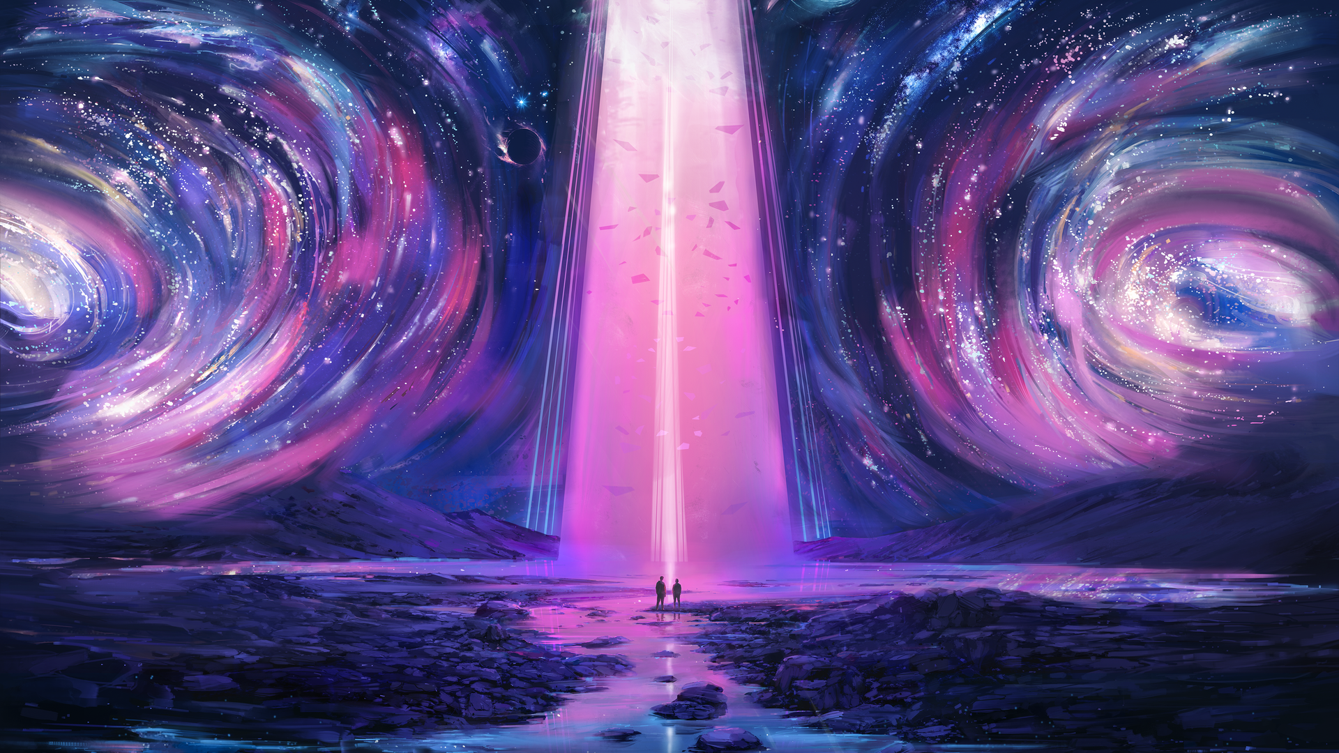 插图 风景 奇幻艺术 彩色 天空 电脑 手机壁纸 3840×2160