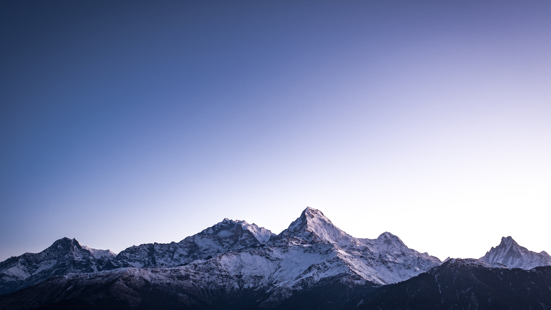 热门风景 自然 山 雪 天空 电脑 高清壁纸 4896×3264