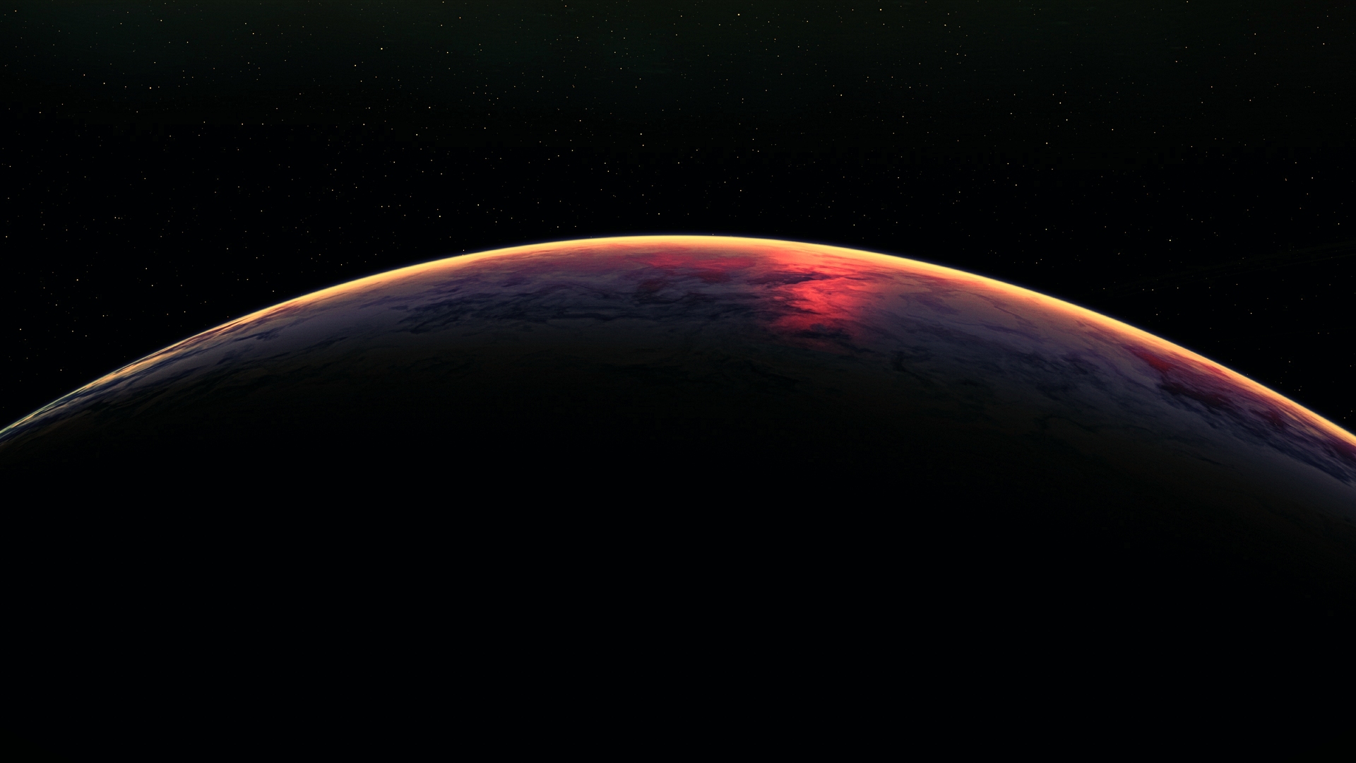 地球 大气 空间 景观 空间艺术 AI艺术 恒星 行星 电脑 桌面壁纸 4096×2160