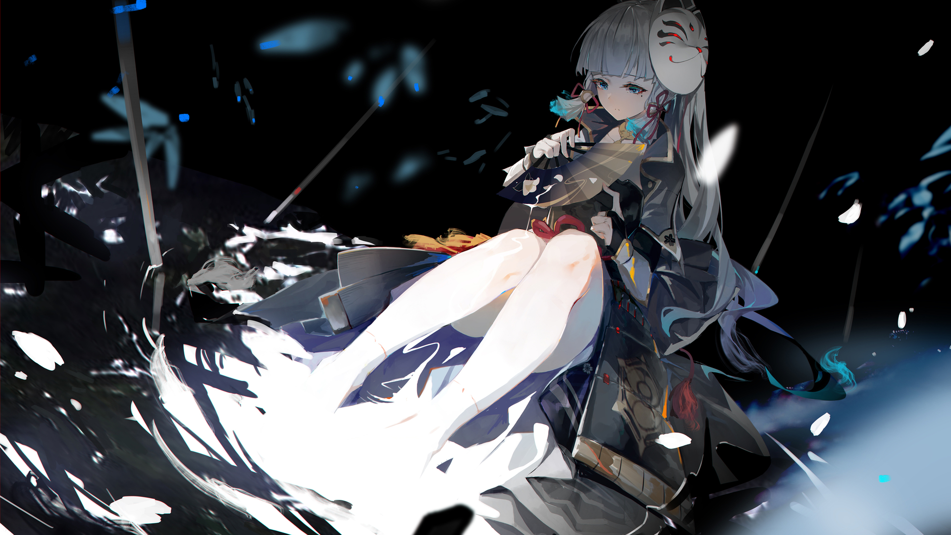 动漫 动漫女孩 AI艺术 艺术作品 肖像 原神 电脑 4K壁纸 4528×3000