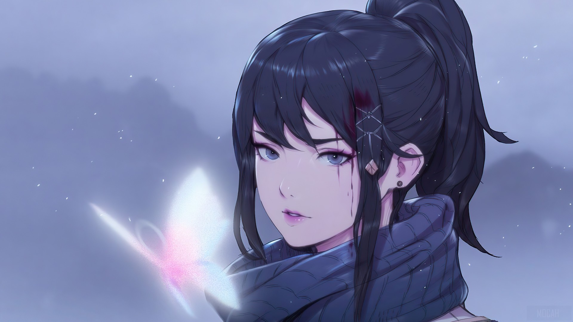 奇幻女孩 女战士 动漫女孩 动漫 电脑 壁纸 3840×2160