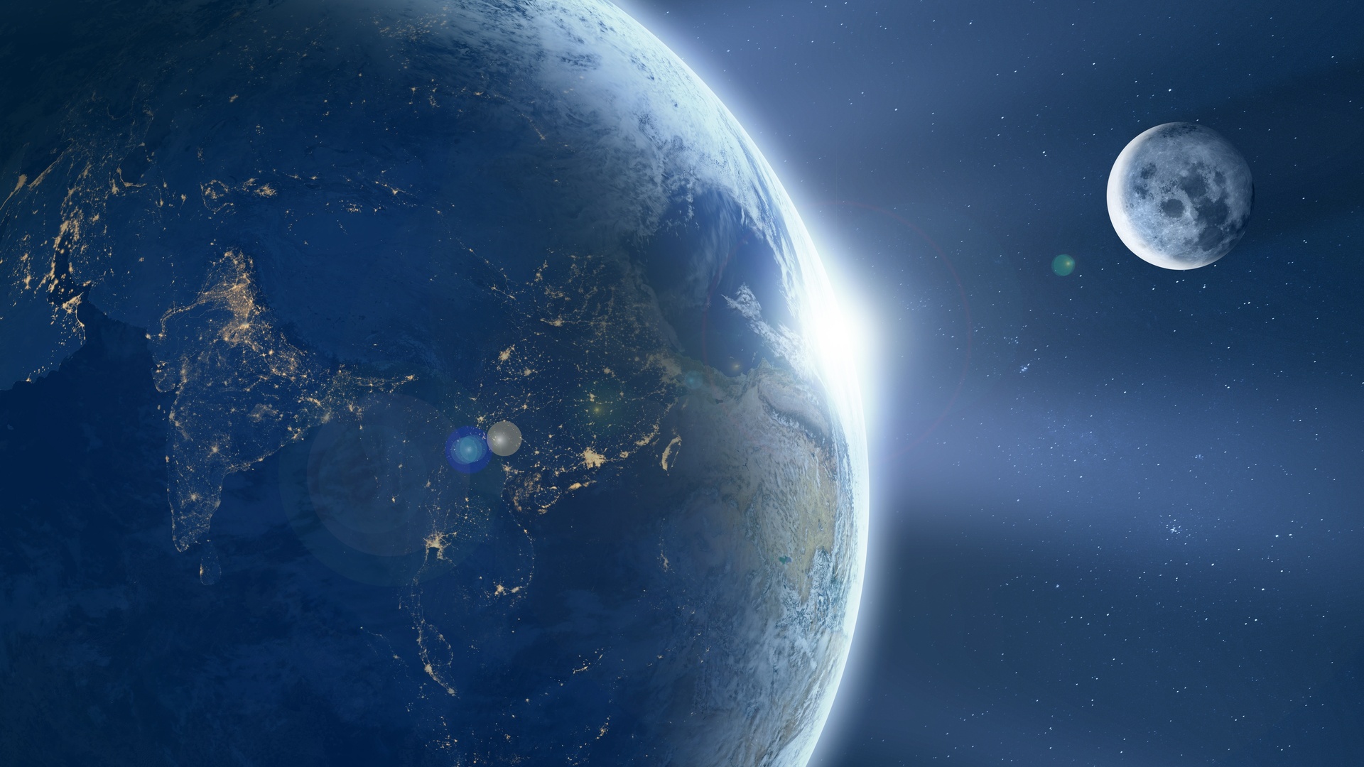 热门空间 恒星 行星 空间艺术 电脑 高清壁纸 7680×4320