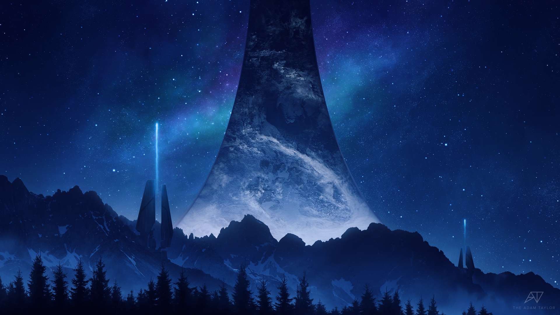 光环 游戏 黑暗 科幻小说 光环无限 游戏CG 游戏CG艺术 电脑 壁纸 3840×2160