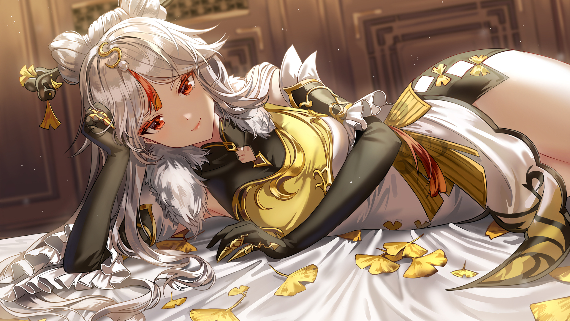 动漫女孩 宁光 原神 动漫 电脑 壁纸 4000×2731