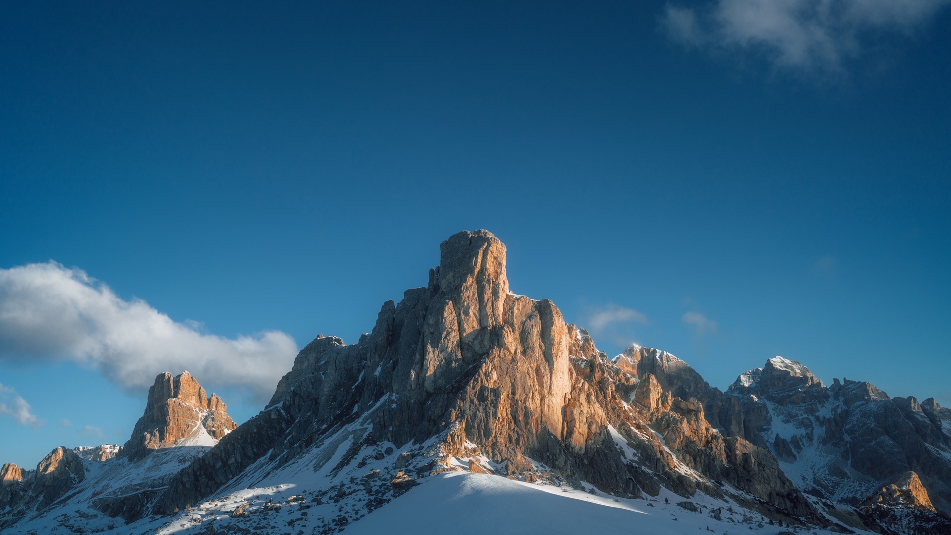风景 自然 山脉 雪 电脑 壁纸 4096×2732