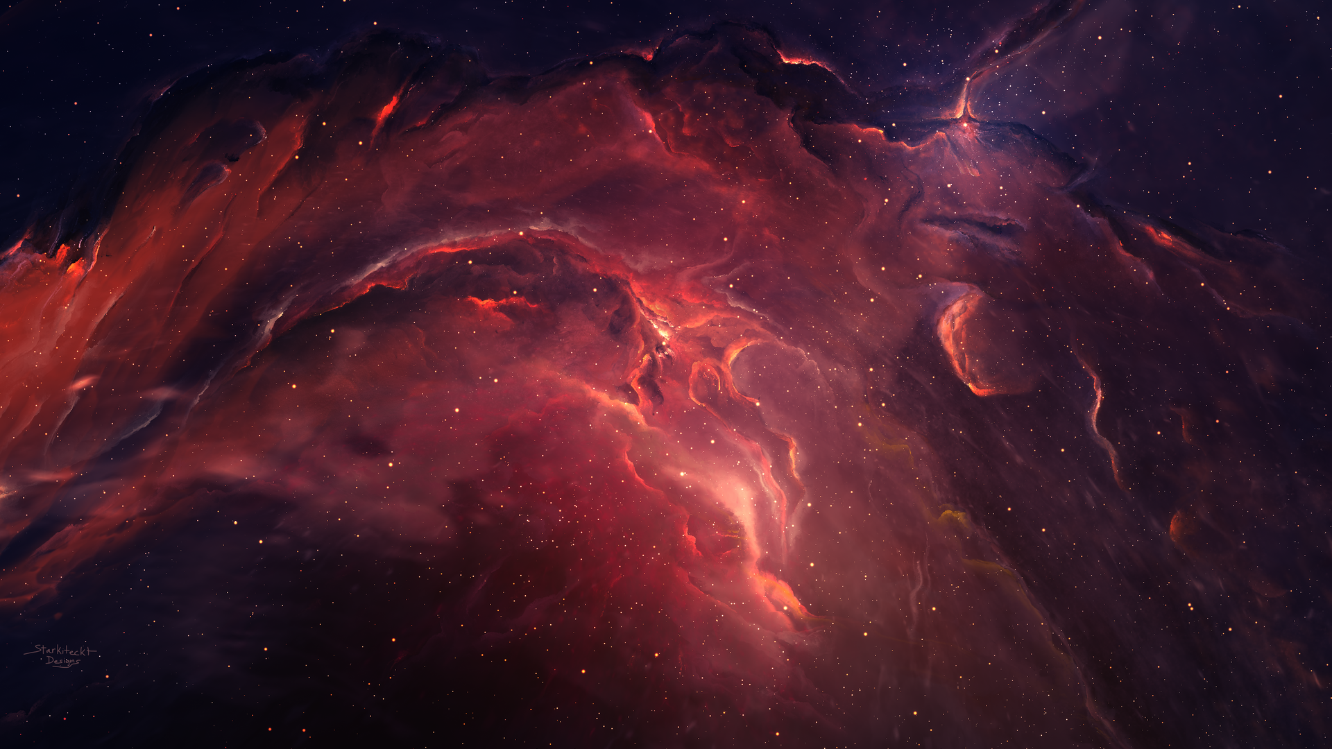 空间 空间艺术 星云 数码艺术 电脑 4K高清壁纸 5120×3200