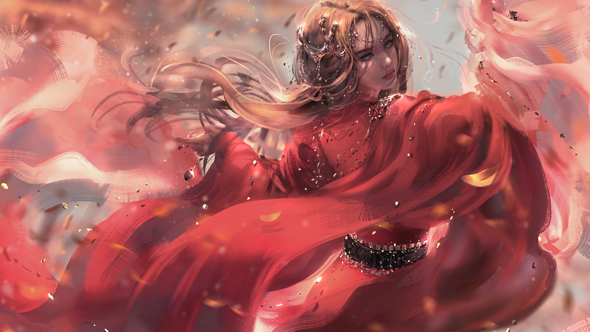 女人 英雄联盟 奇幻女孩 长发 电脑 4K高清壁纸 4060×2160