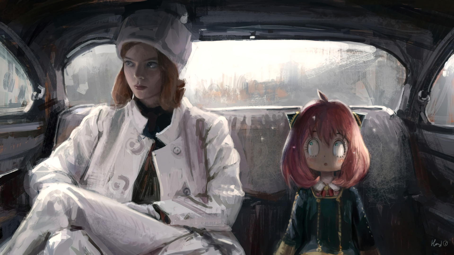 唯美动画 间谍家族 电脑 壁纸 6800×3824