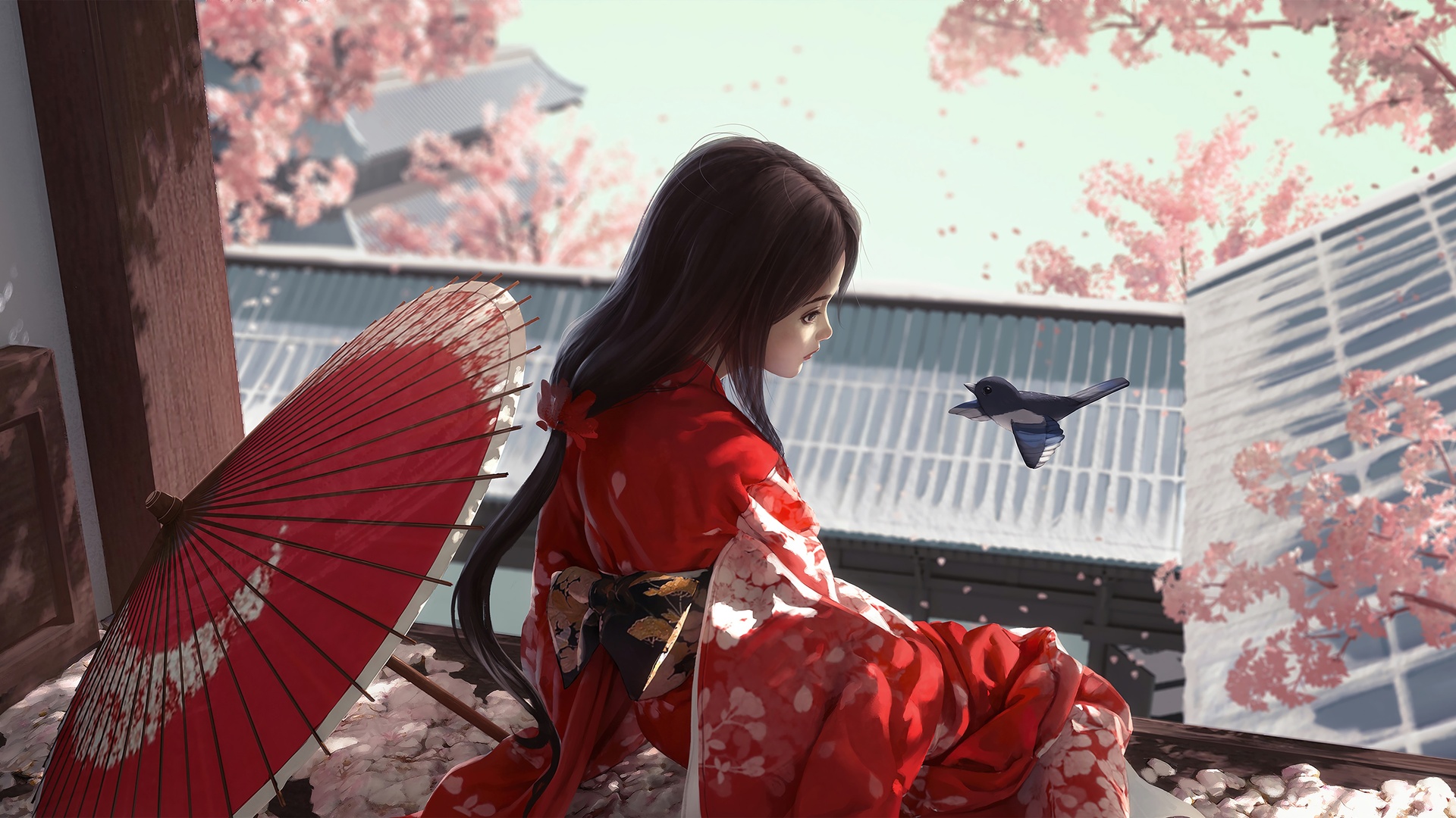 女性 亚洲 传统服装 电脑 壁纸 3840×2160