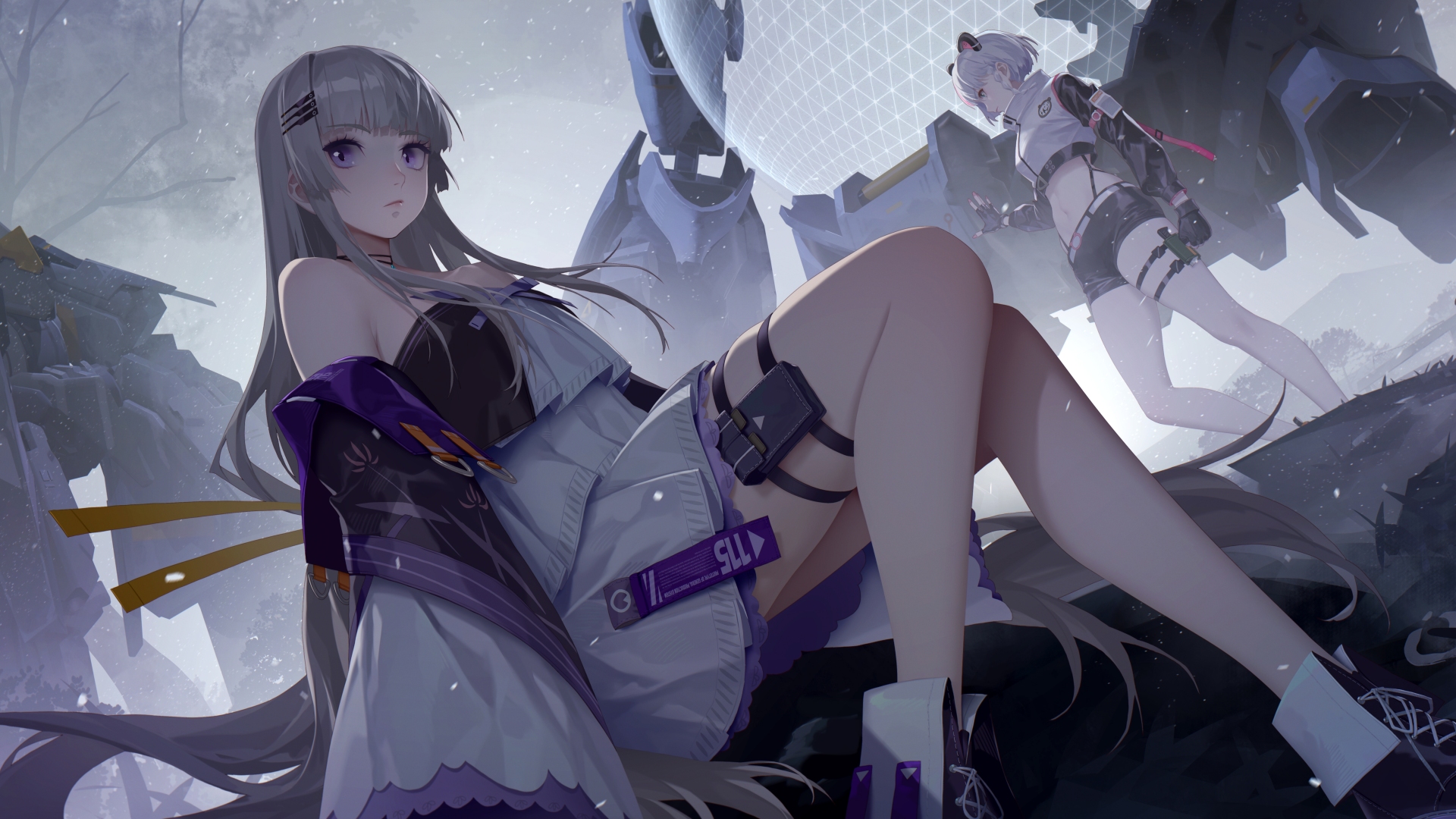 感谢明星 动漫女孩 艺术作品 电脑 壁纸 8533×3600