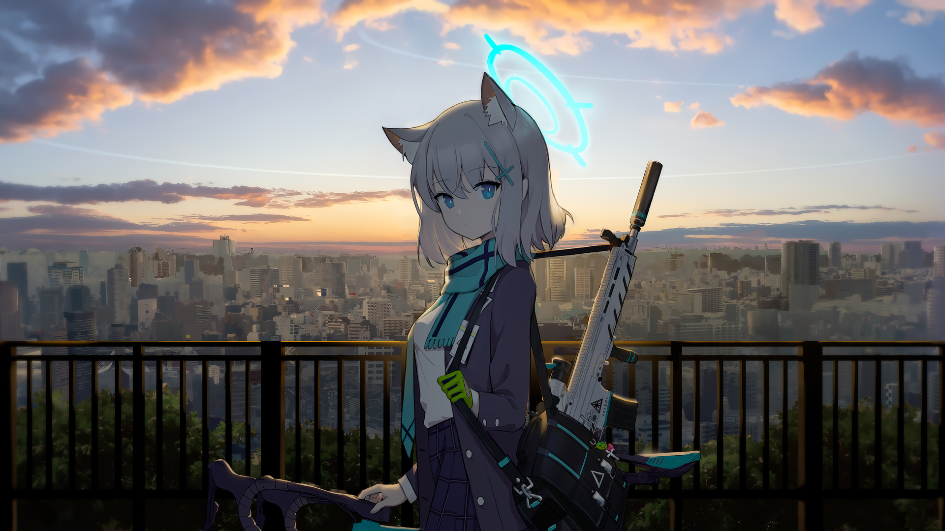 经典女性 蓝眼睛 动漫 动漫女孩 电脑 桌面壁纸 5120×2384