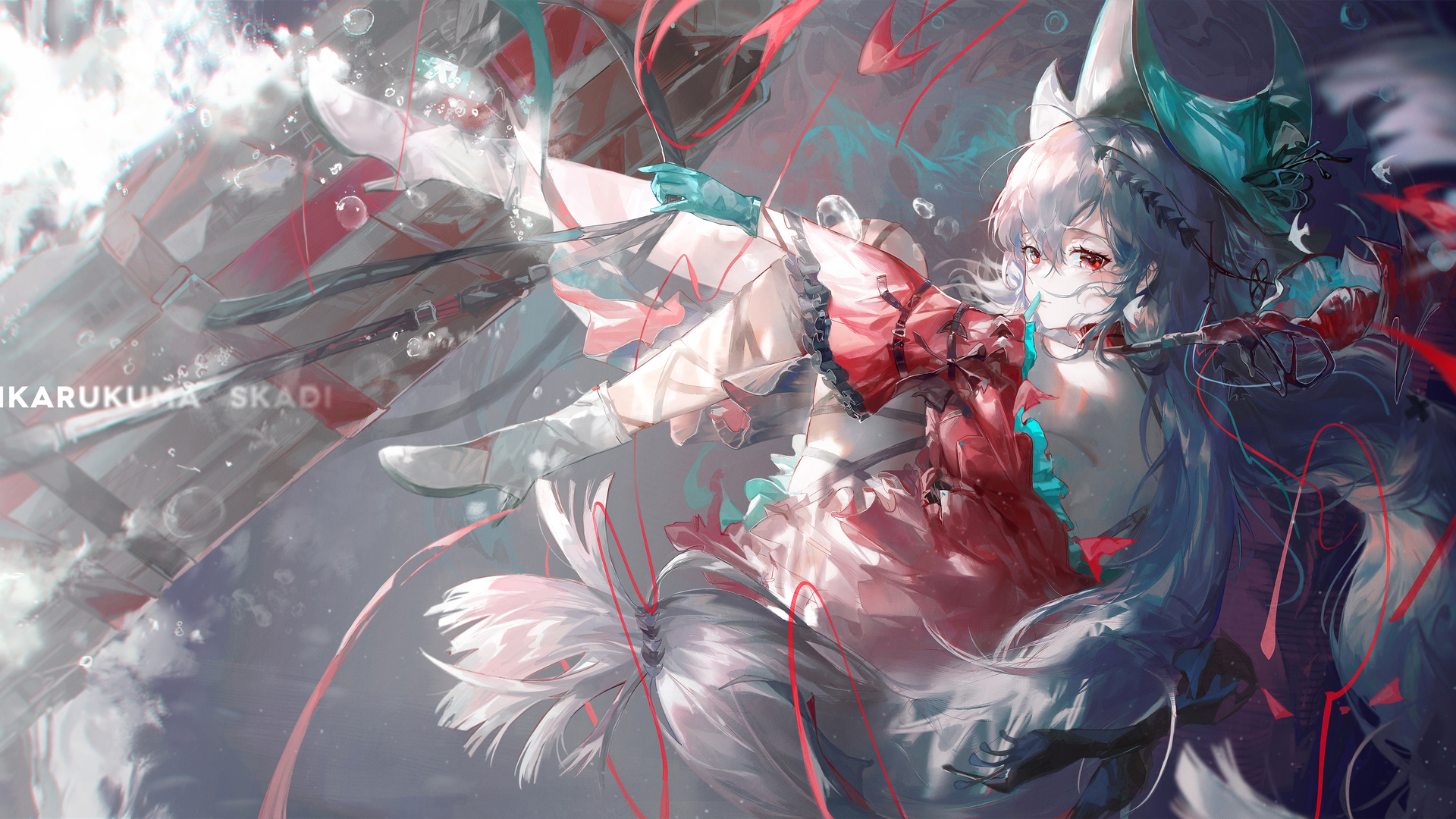 日光诱惑 动漫 动漫女孩 明日方舟 电脑 4K高清壁纸 6496×3124
