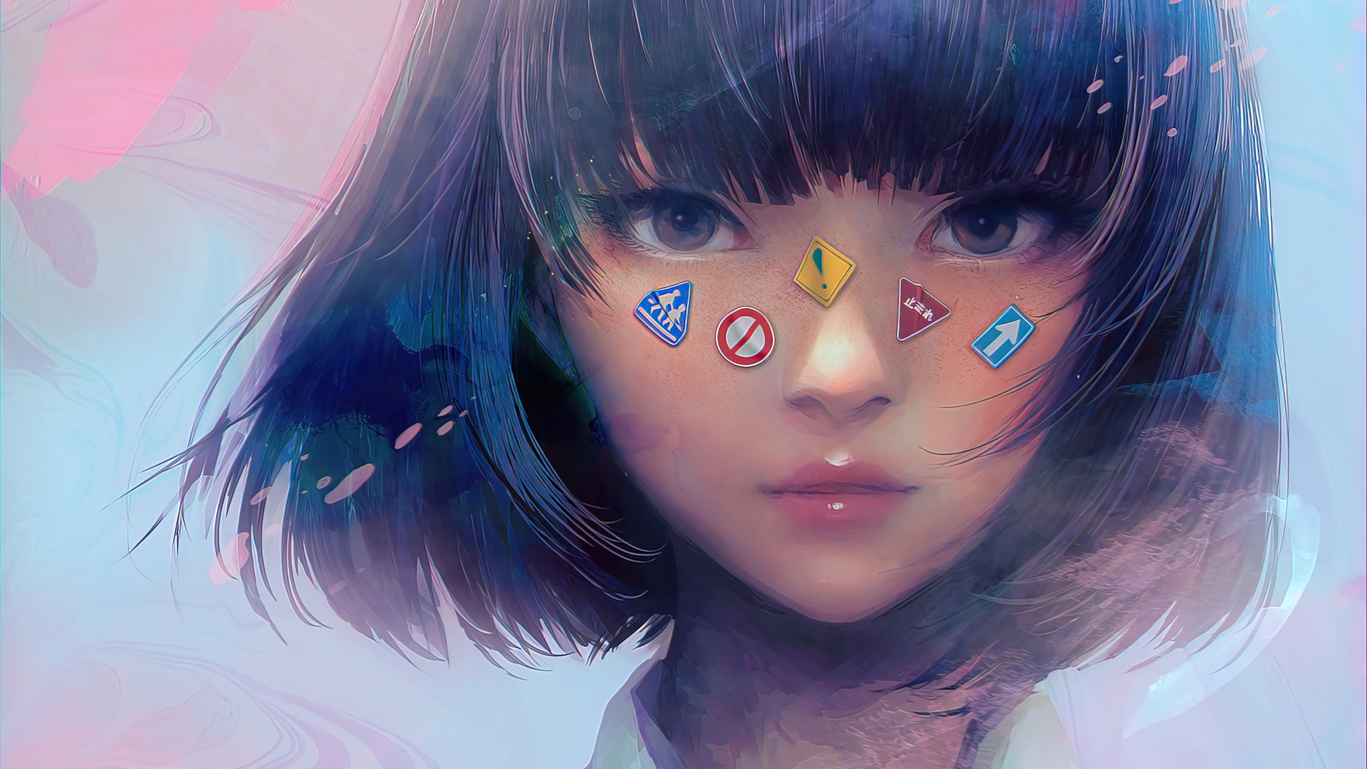 亚洲 女性 面部 图片 电脑 高清壁纸 3840×2160