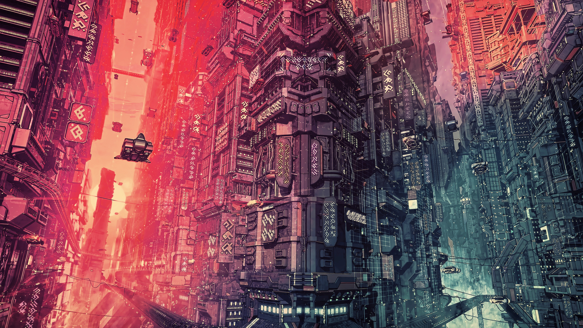 精选赛博朋克 未来主义 奇幻艺术 粉丝艺术 宇宙飞船 电脑 手机壁纸 3840×2160